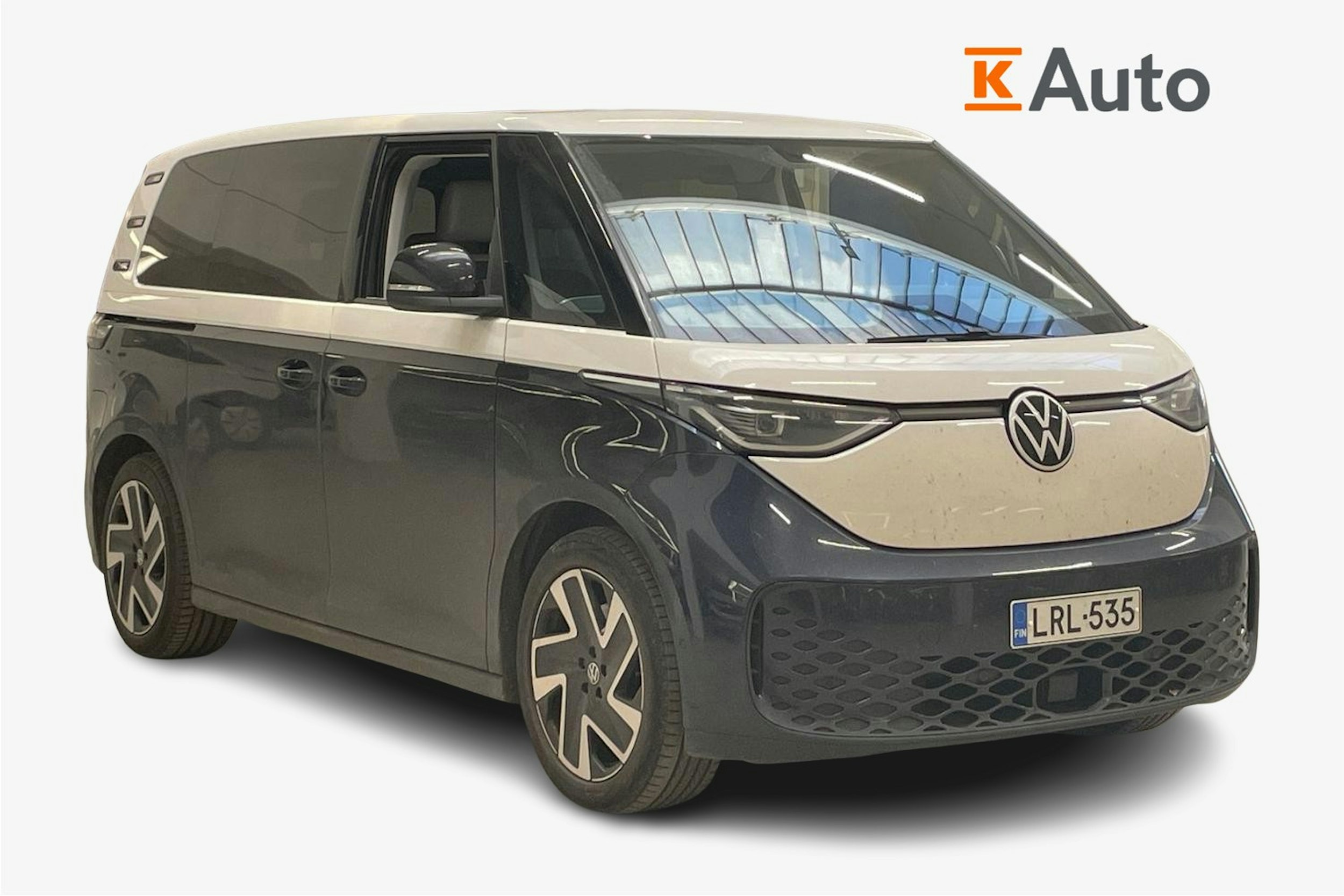 valkoinen Volkswagen ID. Buzz 2022 kuva 1.