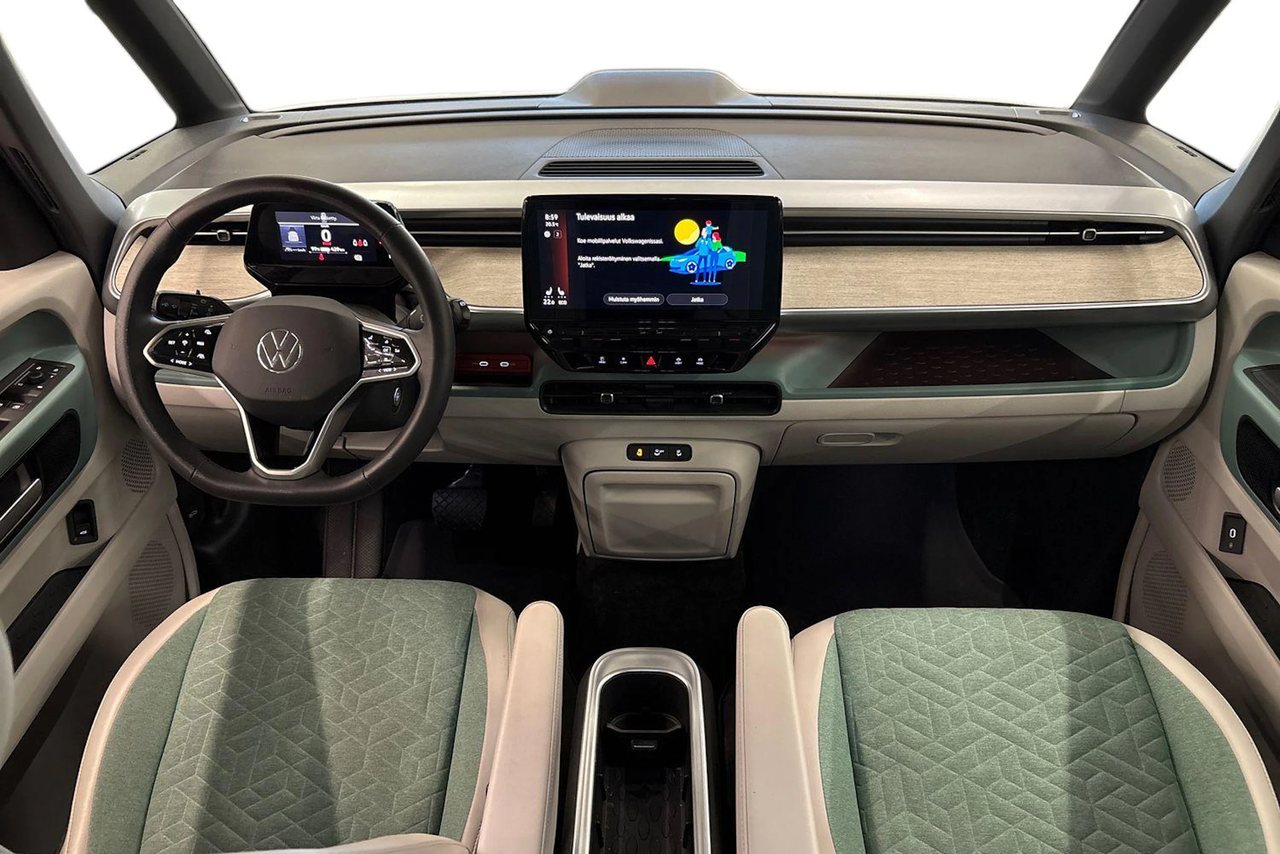 valkoinen Volkswagen ID. Buzz 2023 kuva 7.