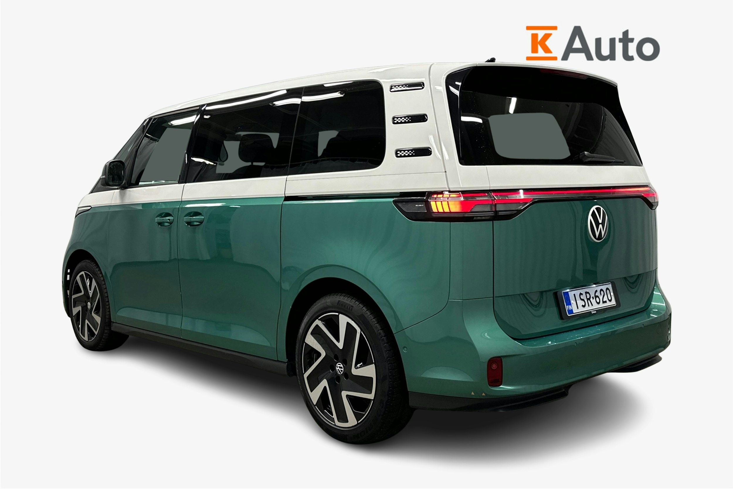 vihreä Volkswagen ID. Buzz 2023 kuva 2.