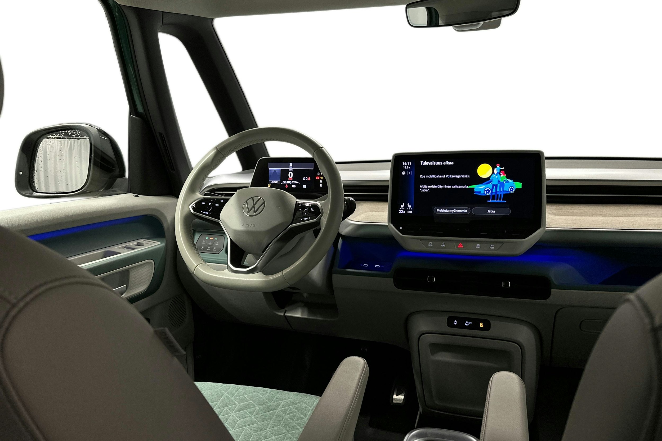 vihreä Volkswagen ID. Buzz 2023 kuva 9.