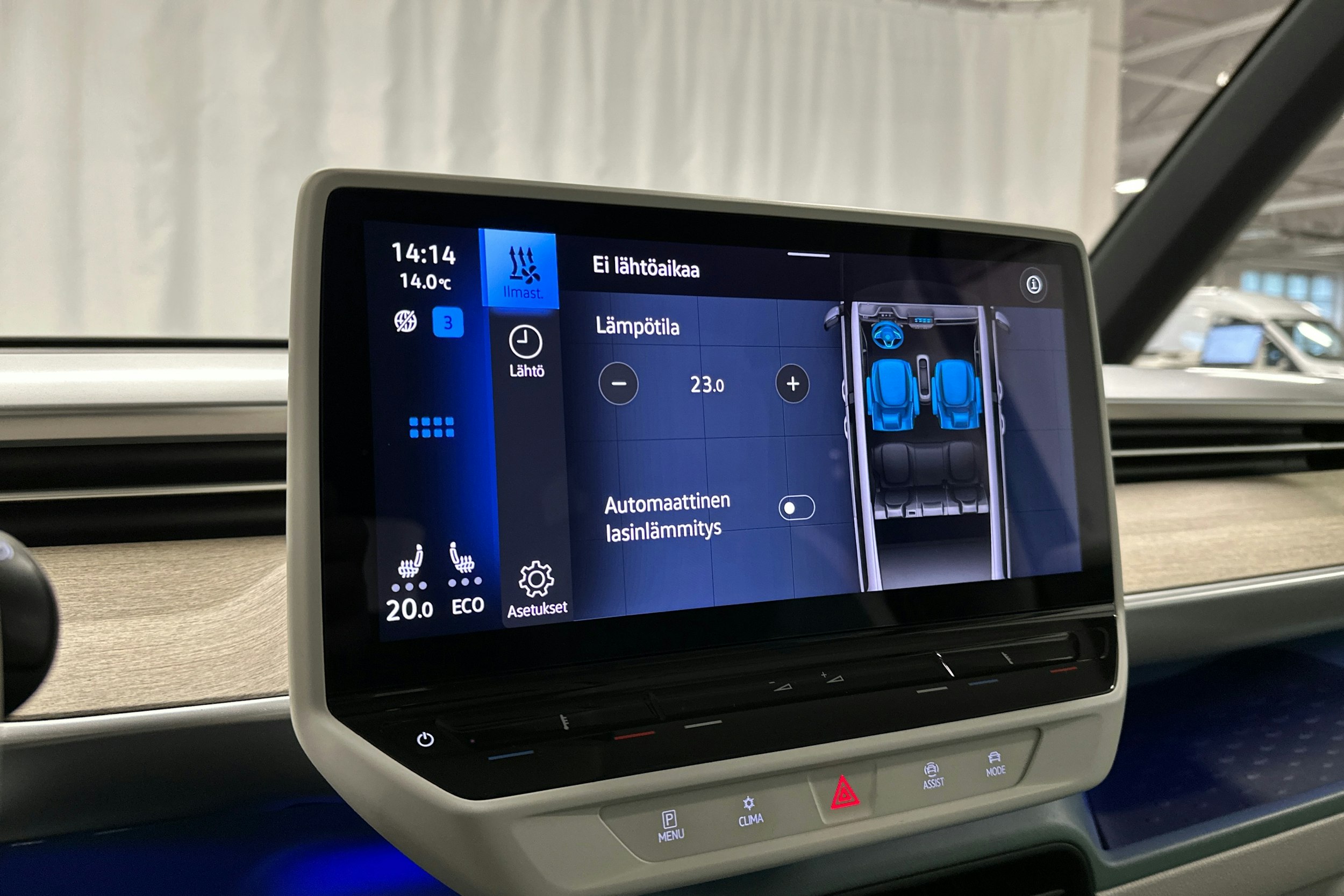 vihreä Volkswagen ID. Buzz 2023 kuva 21.