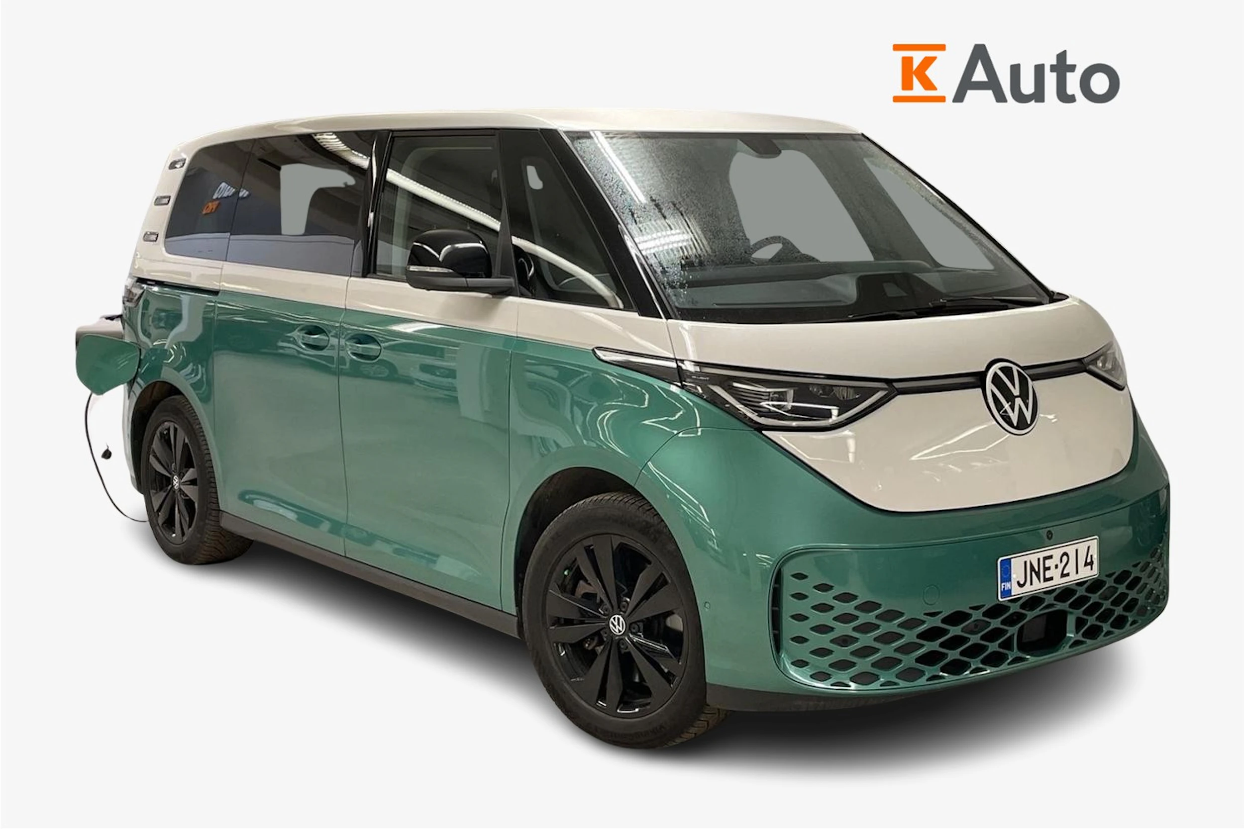 valkoinen Volkswagen ID. Buzz 2023 kuva 1.