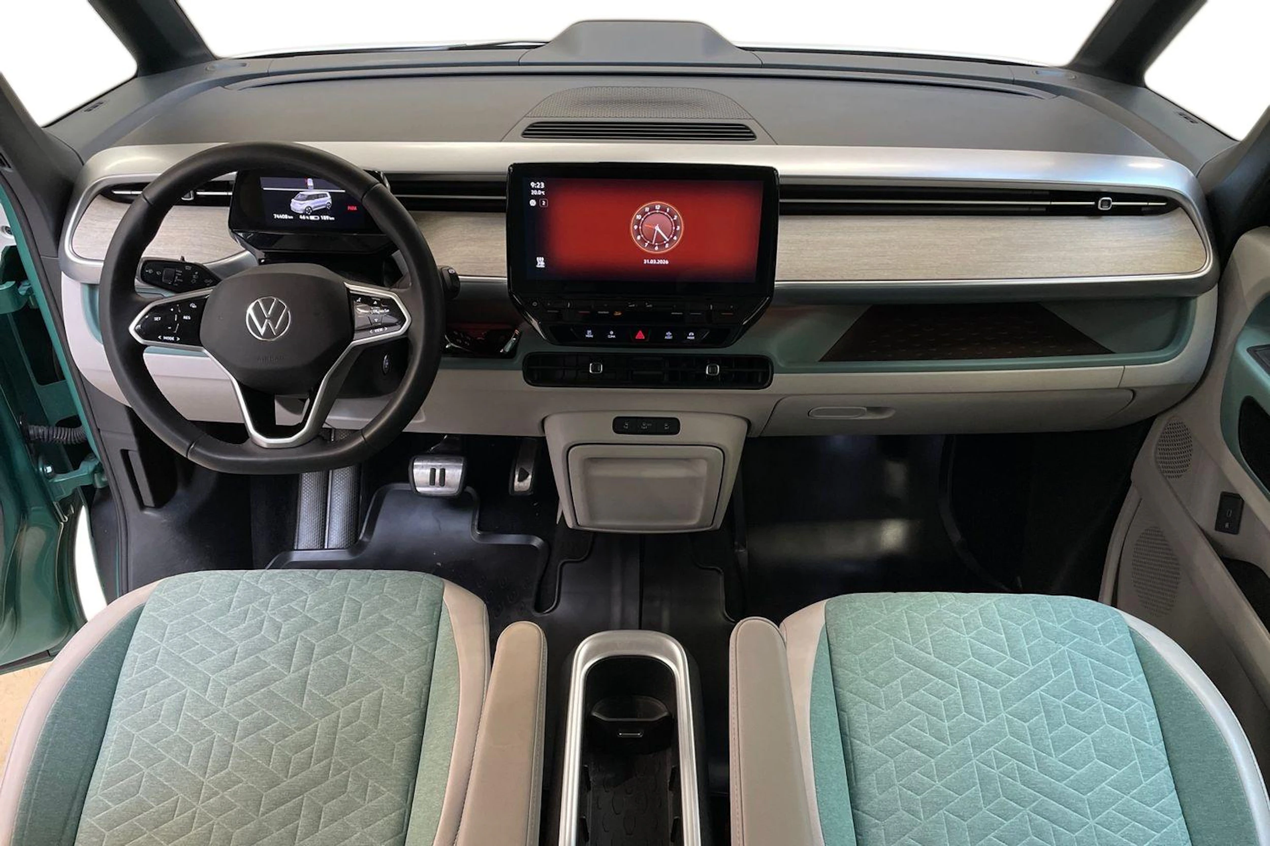 valkoinen Volkswagen ID. Buzz 2024 kuva 9.