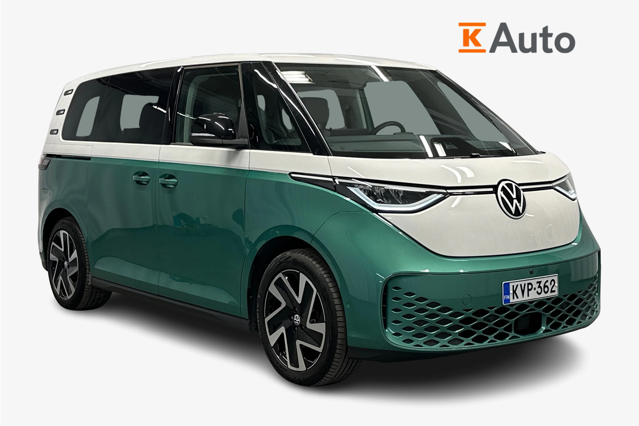 valkoinen Volkswagen ID. Buzz 2023 kuva 1.