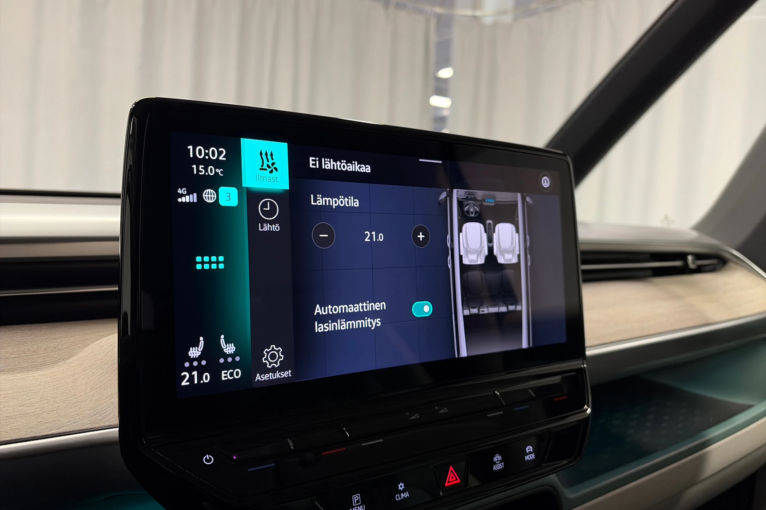 valkoinen Volkswagen ID. Buzz 2023 kuva 18.