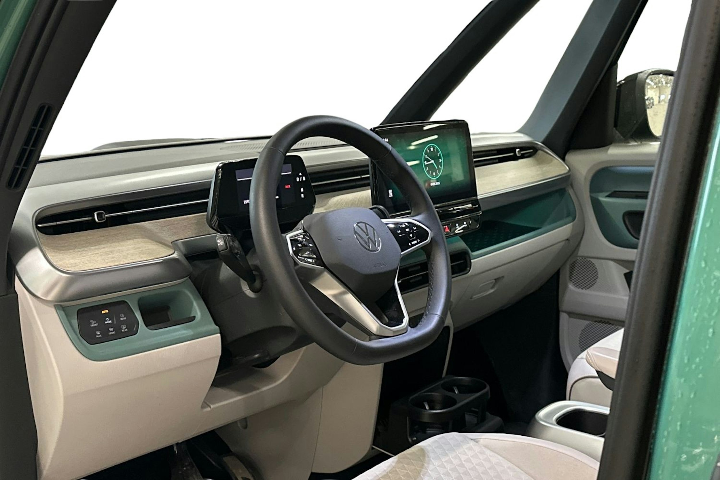 vihreä Volkswagen ID. Buzz 2024 kuva 3.