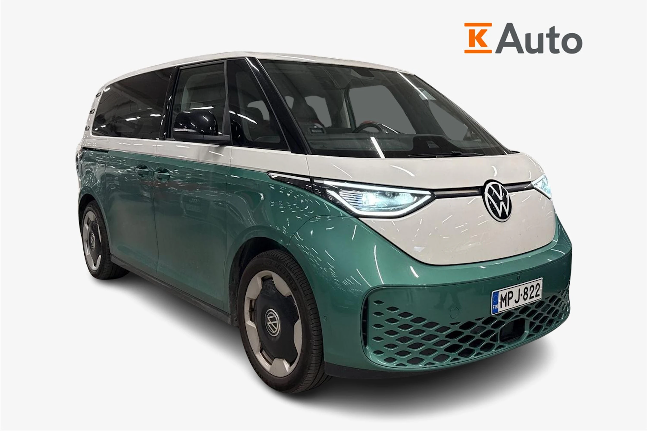 vihreä Volkswagen ID. Buzz 2024 kuva 1.