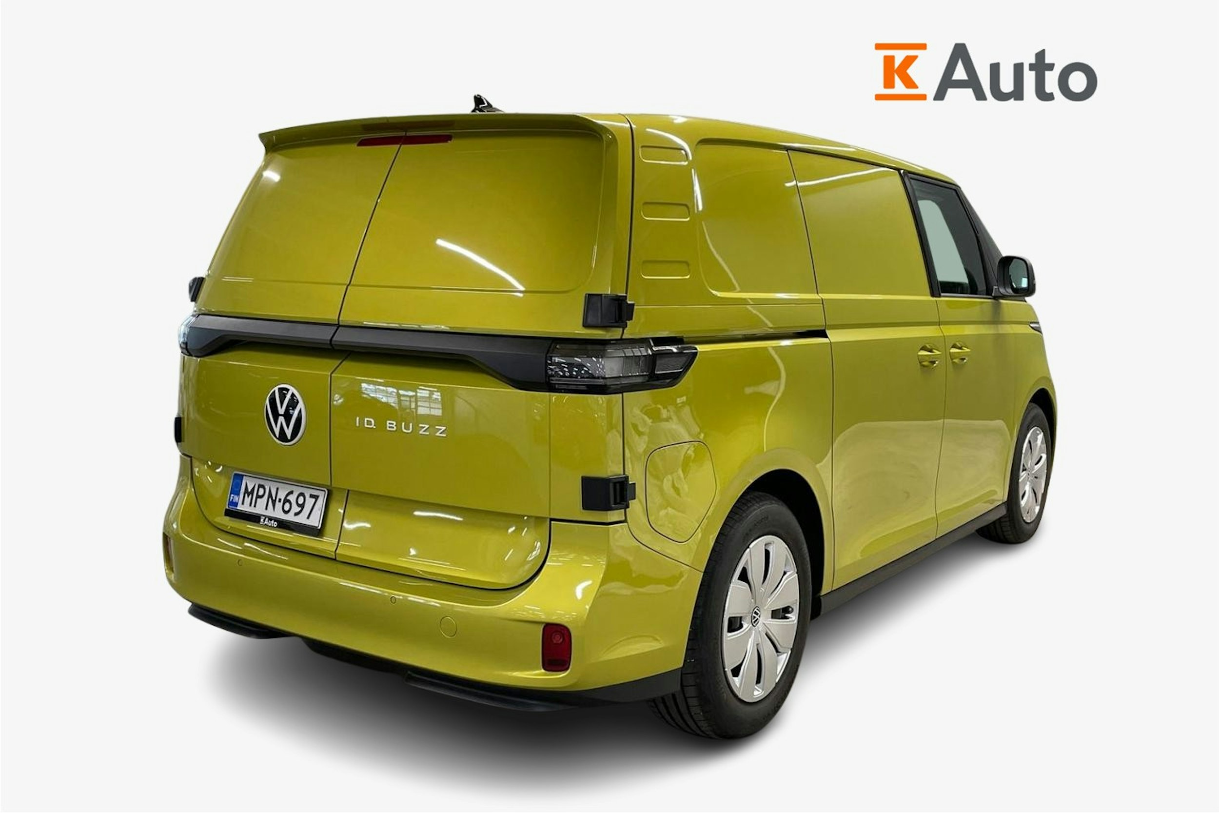 keltainen Volkswagen ID. Buzz Cargo 2024 kuva 2.