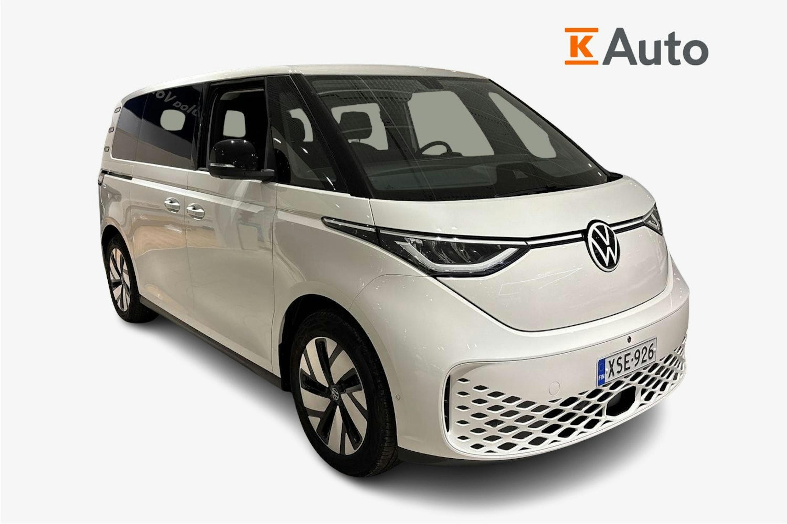 Valkoinen Volkswagen ID. Buzz 2024 kuva 1.