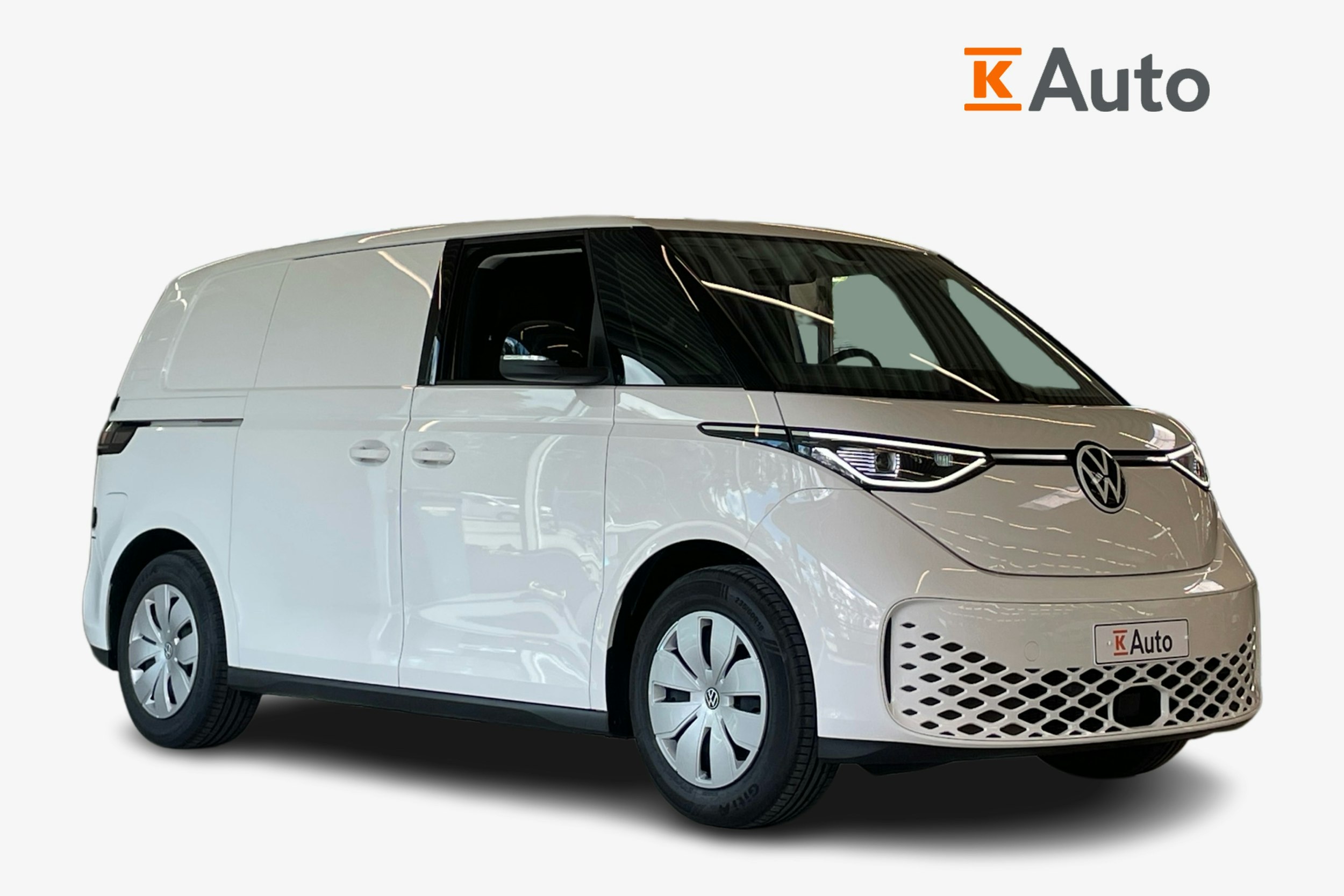 valkoinen Volkswagen ID. Buzz 2024 kuva 1.