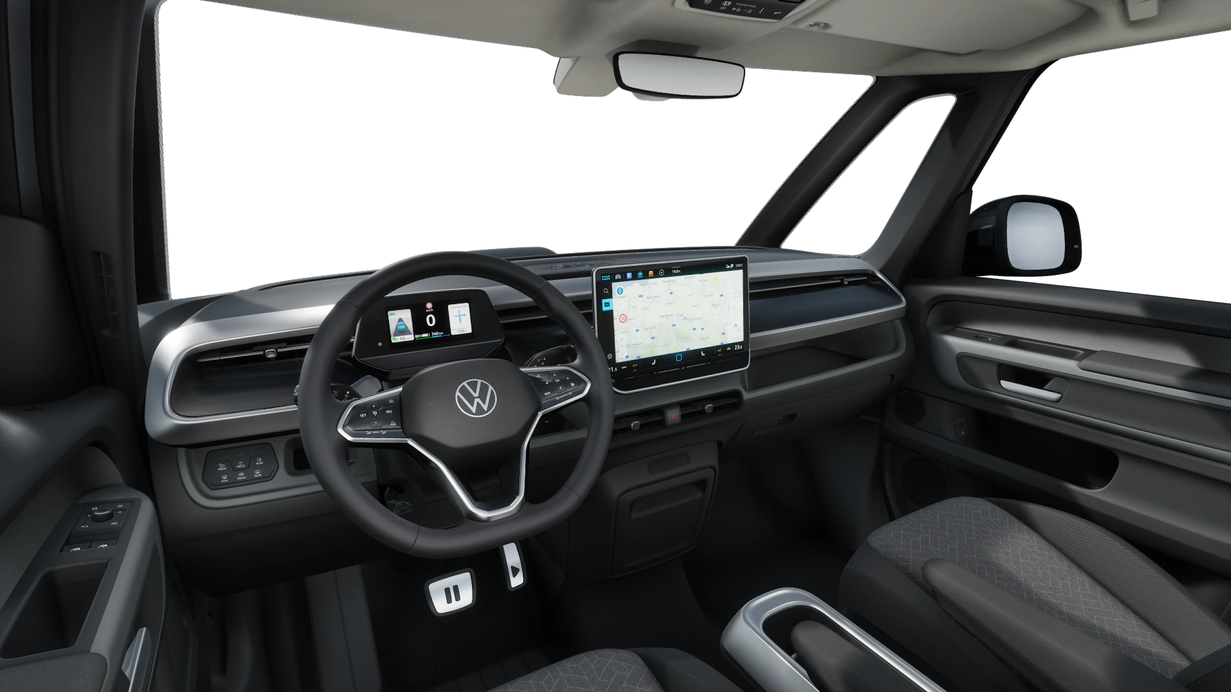 Mono Silver- hopea metalliväri Volkswagen ID. Buzz 2025 kuva 10.