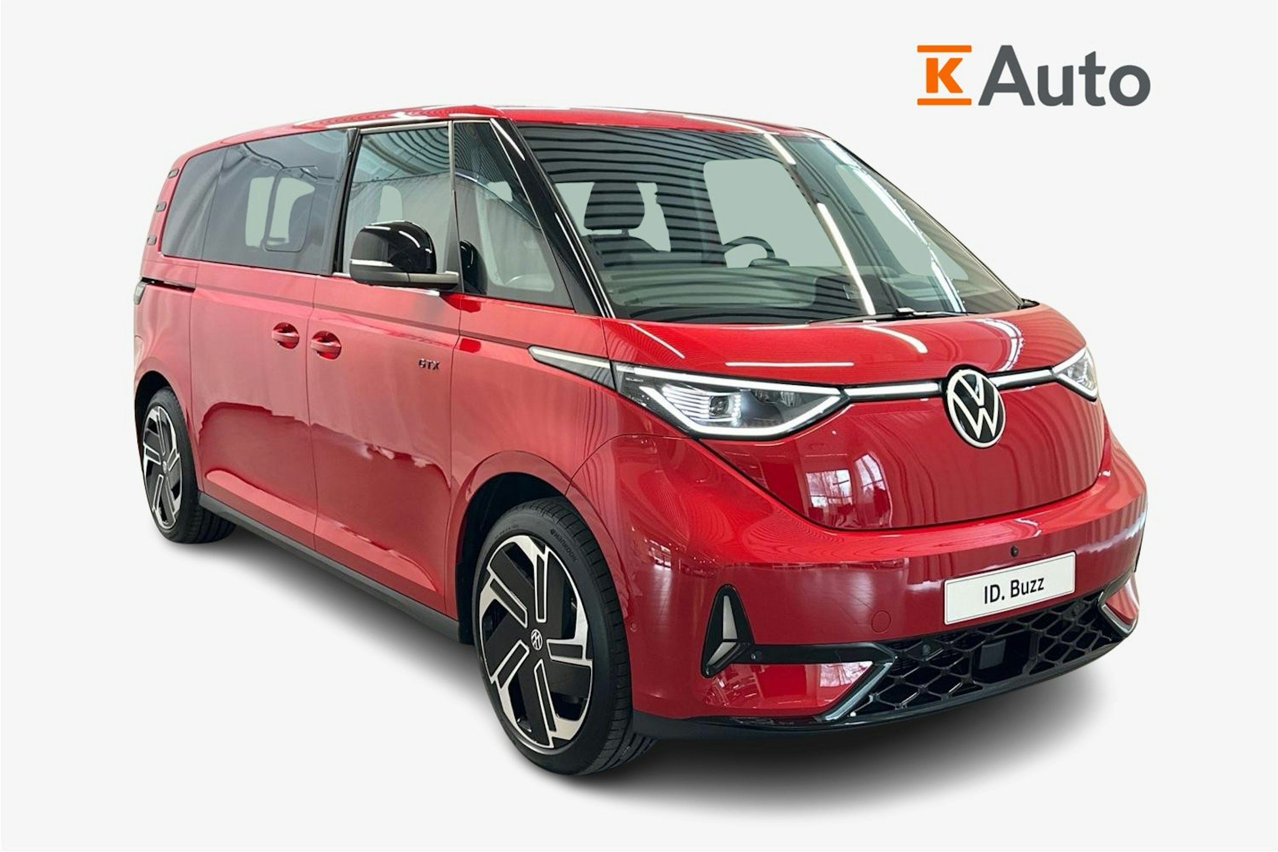 punainen Volkswagen ID. Buzz 2025 kuva 1.