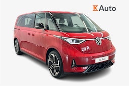 punainen Volkswagen ID. Buzz 2025 kuva 1.