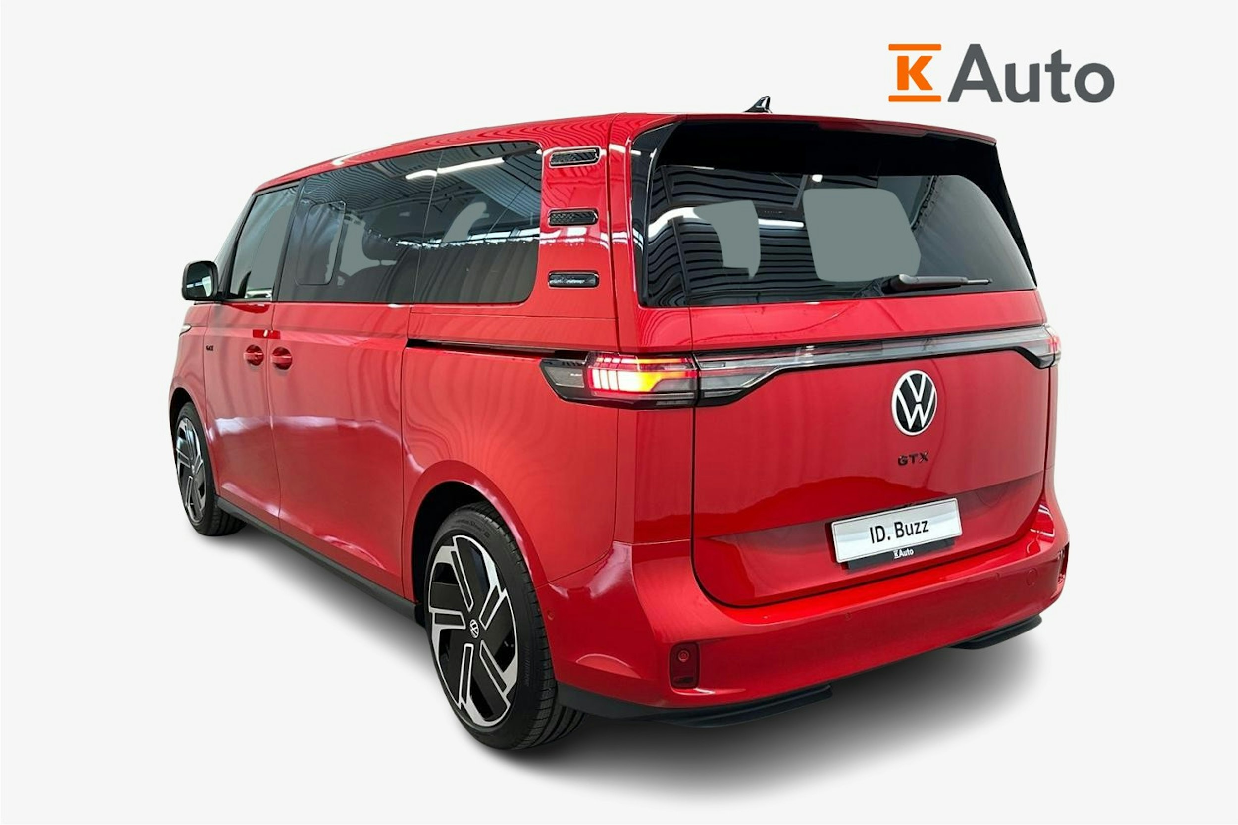 punainen Volkswagen ID. Buzz 2025 kuva 2.