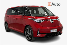 punainen Volkswagen ID. Buzz 2025 kuva 1.