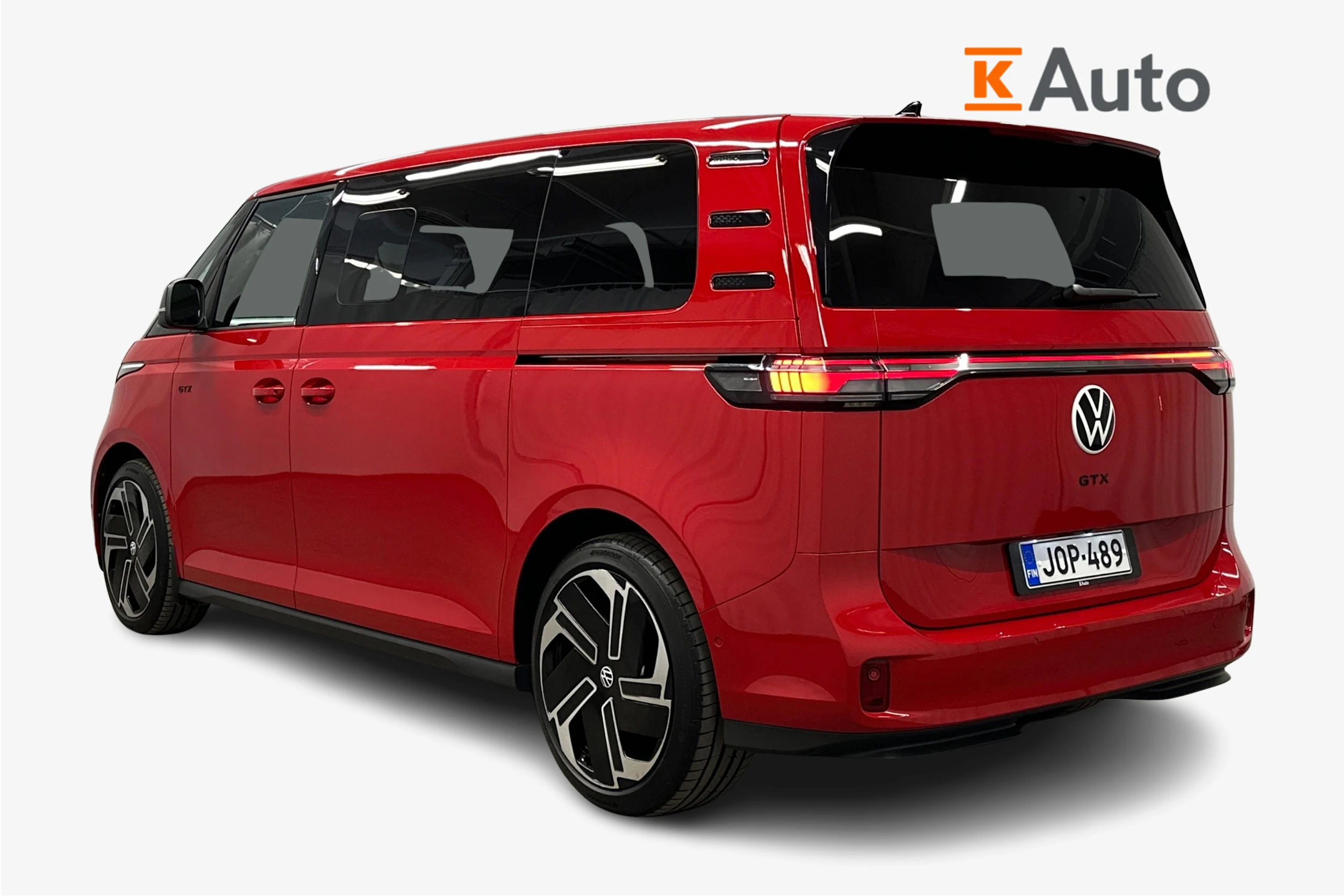 punainen Volkswagen ID. Buzz 2025 kuva 2.