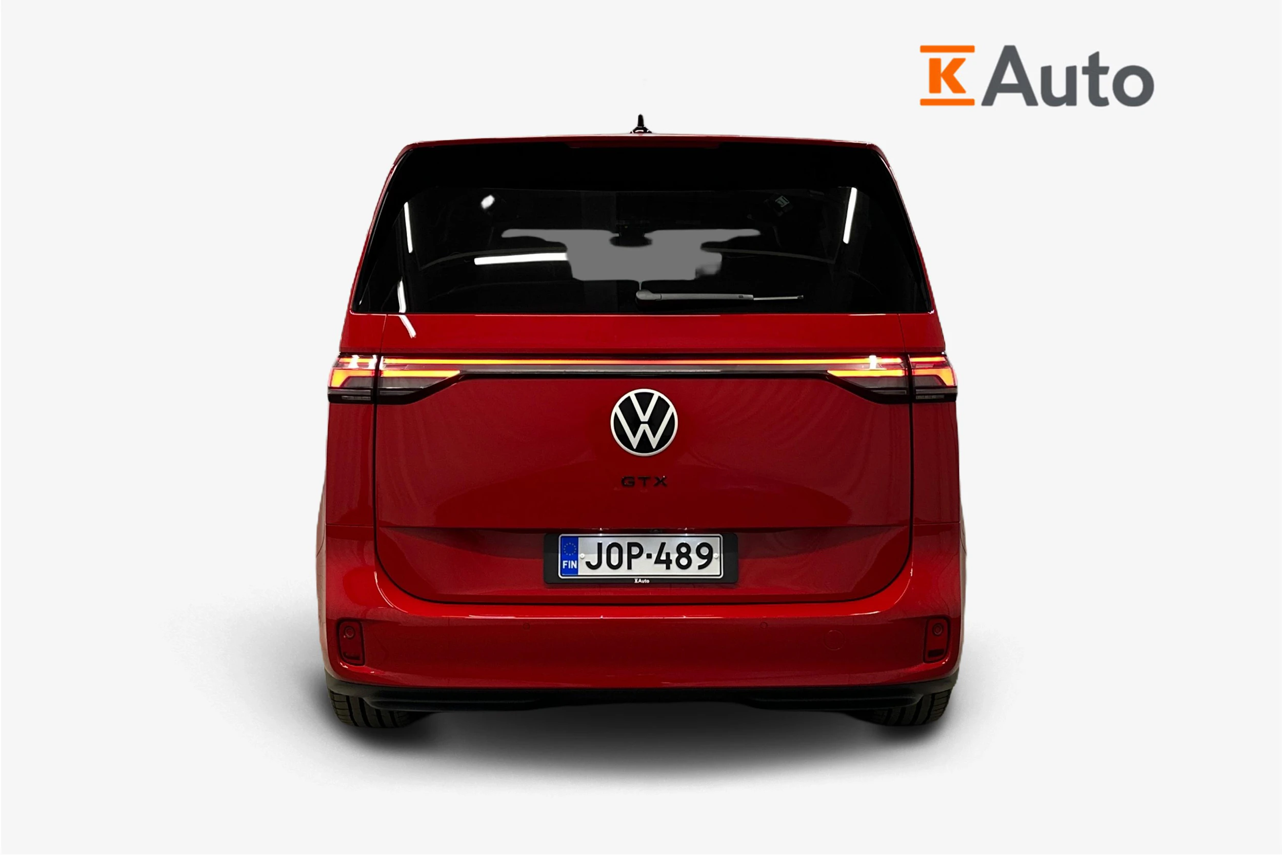 punainen Volkswagen ID. Buzz 2025 kuva 3.