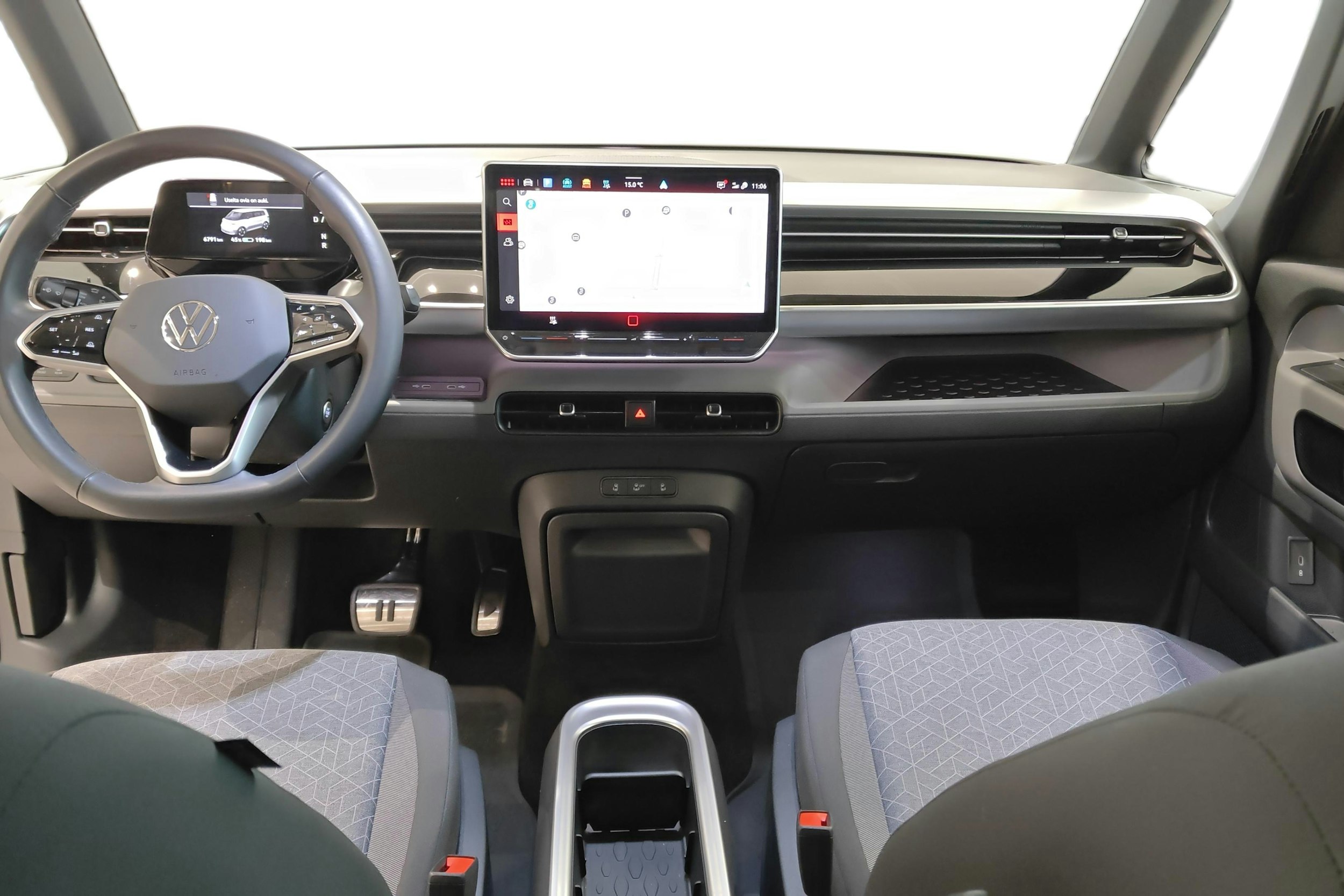 valkoinen Volkswagen ID. Buzz 2025 kuva 9.