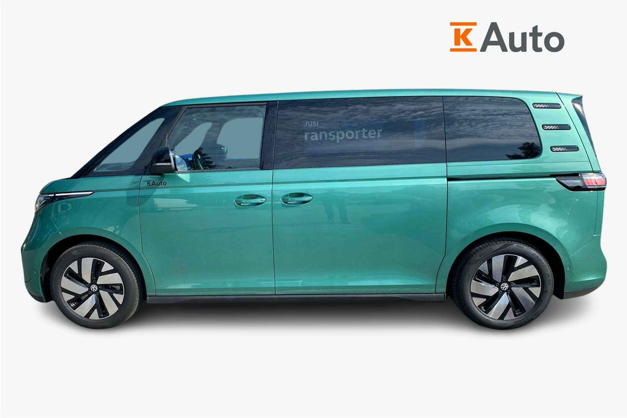 vihreä Volkswagen ID. Buzz 2025 kuva 7.