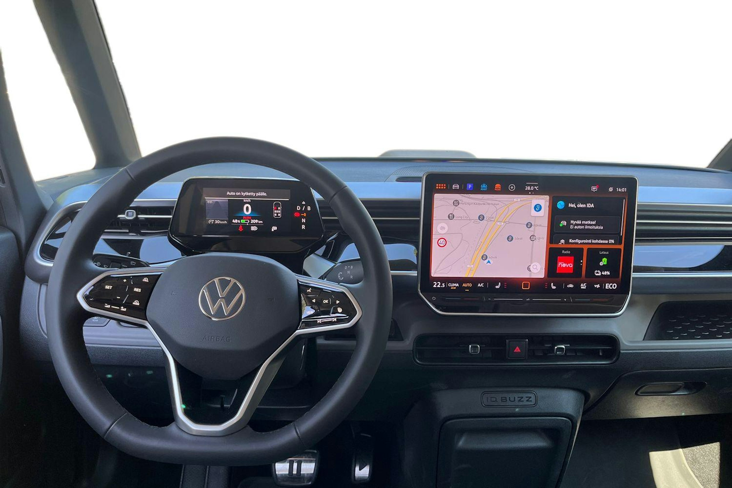 valkoinen Volkswagen ID. Buzz 2025 kuva 9.