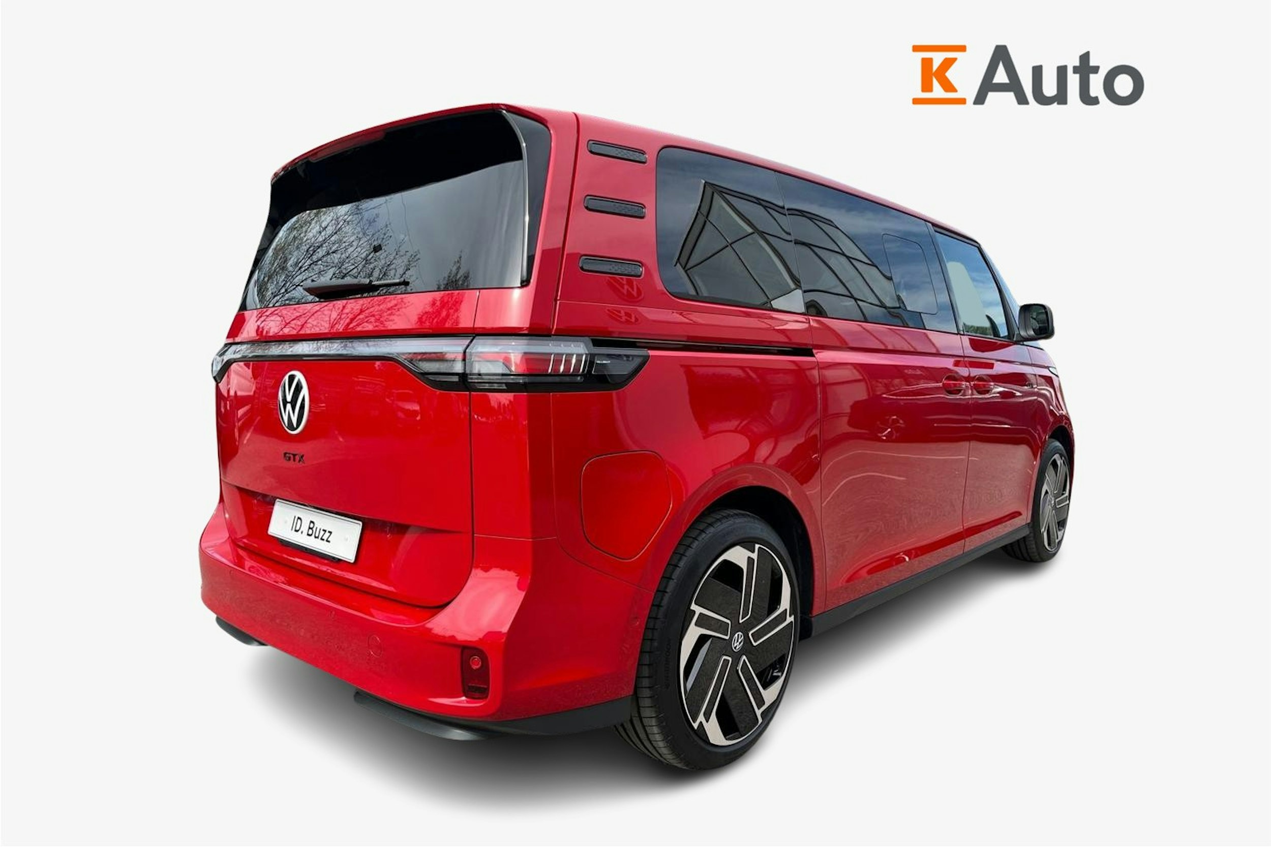 punainen Volkswagen ID. Buzz 2025 kuva 2.