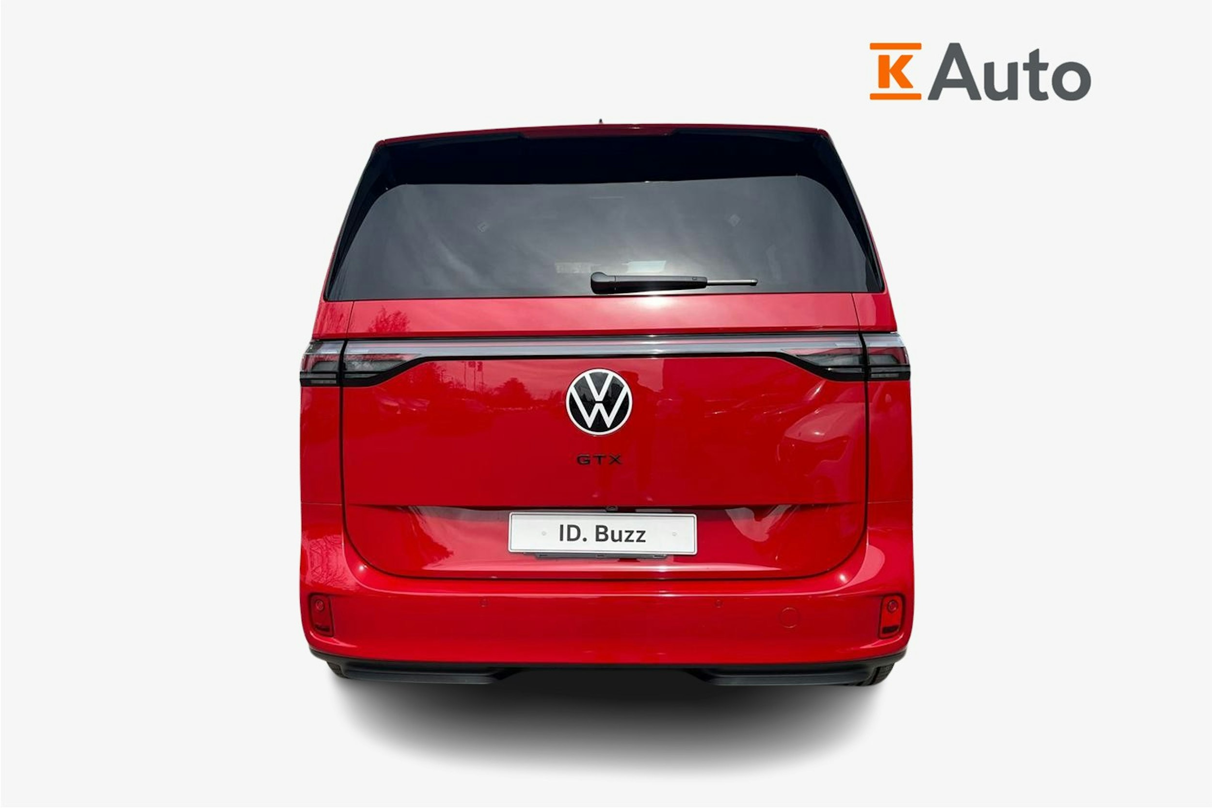 punainen Volkswagen ID. Buzz 2025 kuva 3.