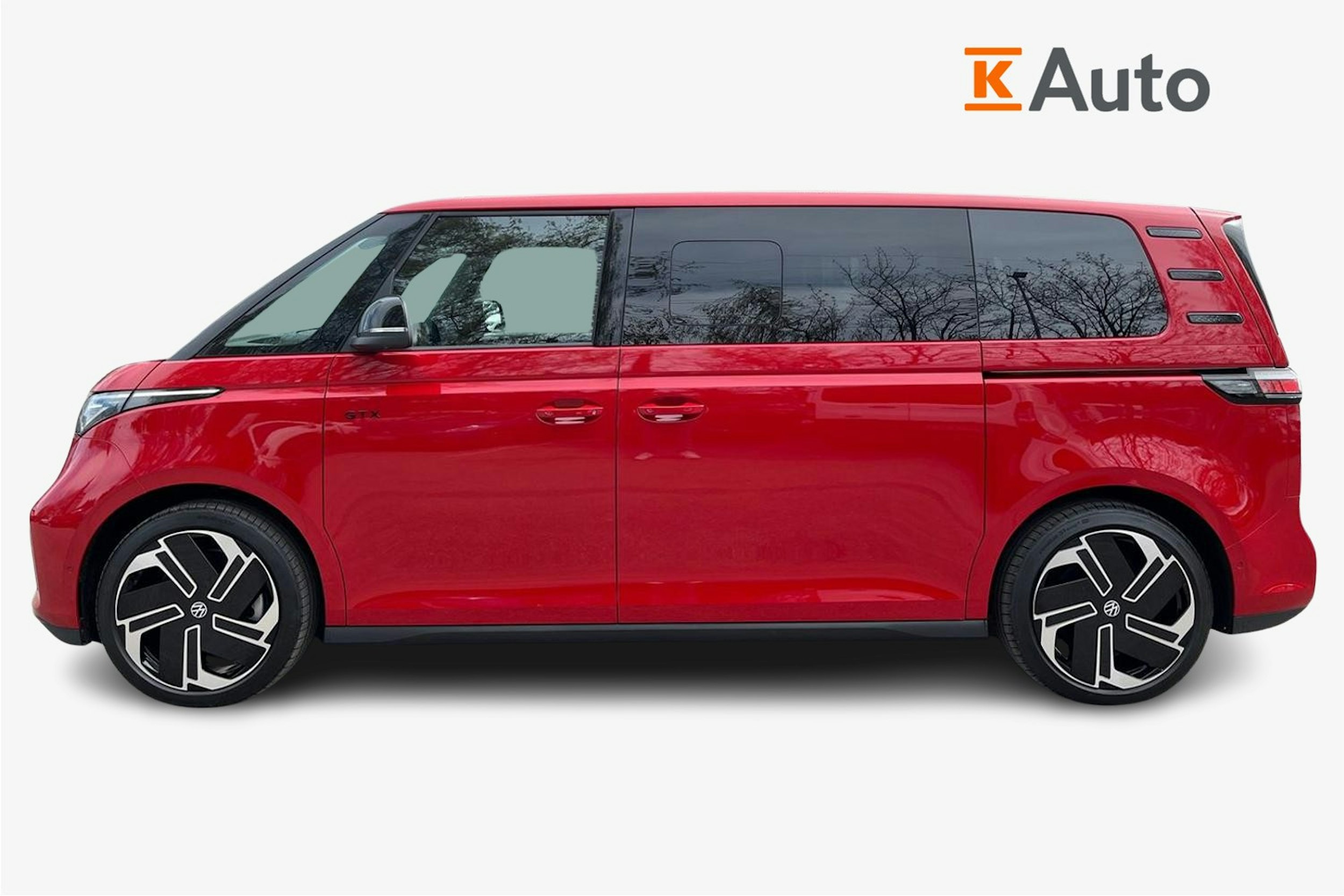 punainen Volkswagen ID. Buzz 2025 kuva 6.