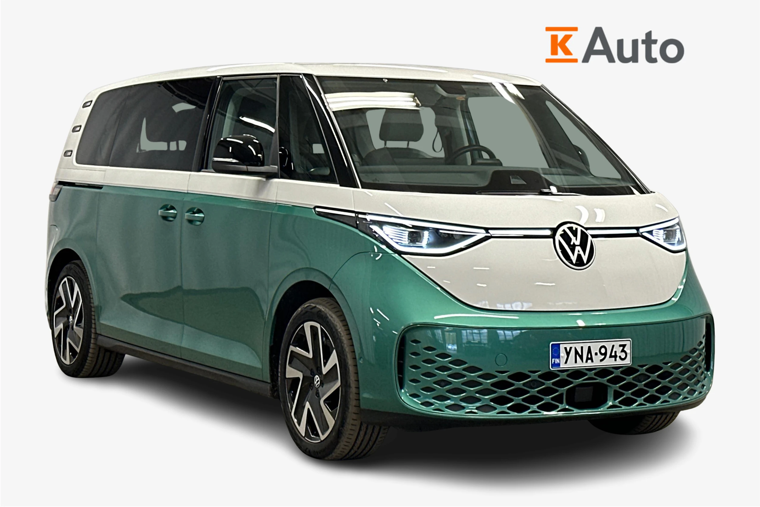vihreä Volkswagen ID. Buzz 2025 kuva 1.