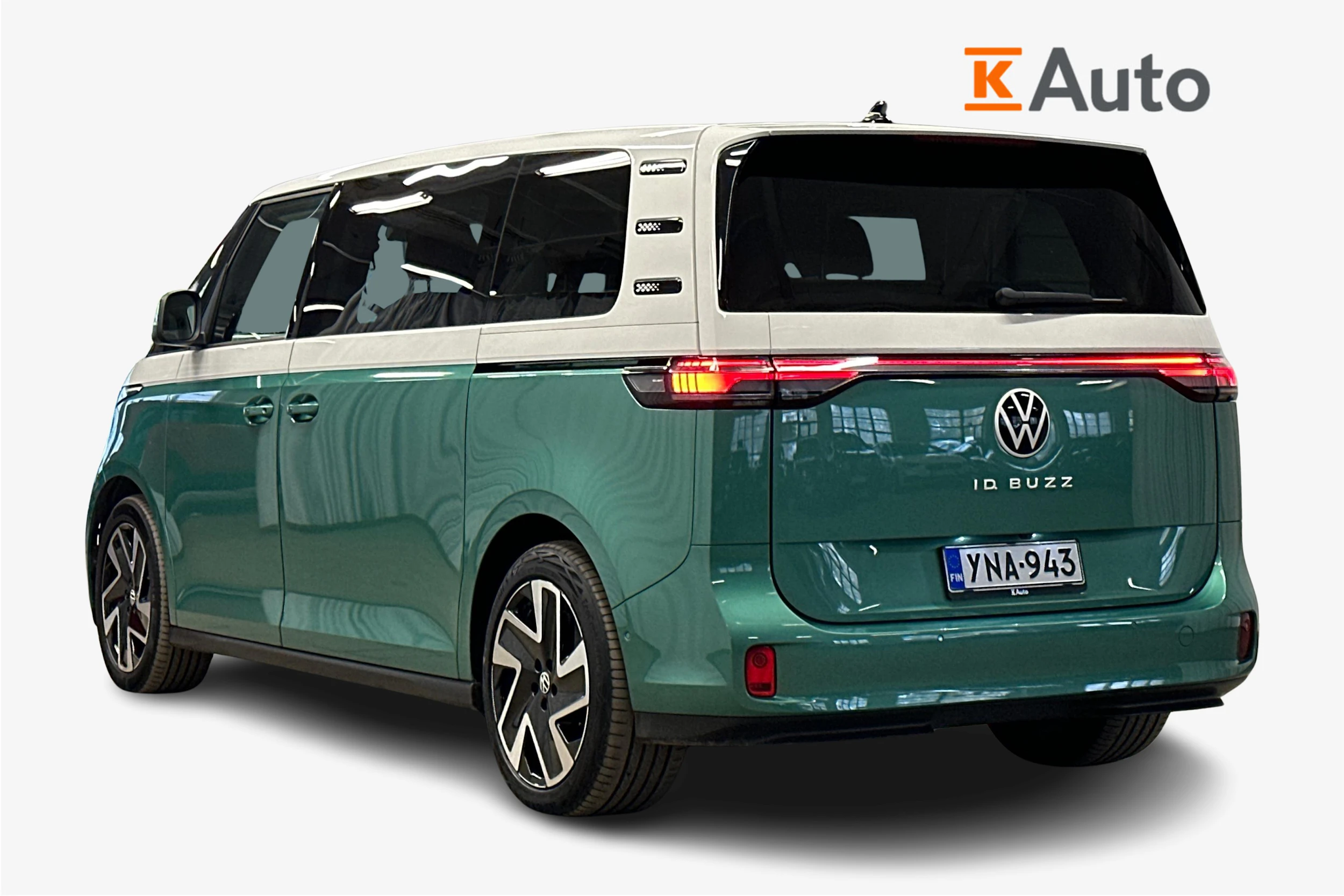 vihreä Volkswagen ID. Buzz 2025 kuva 2.
