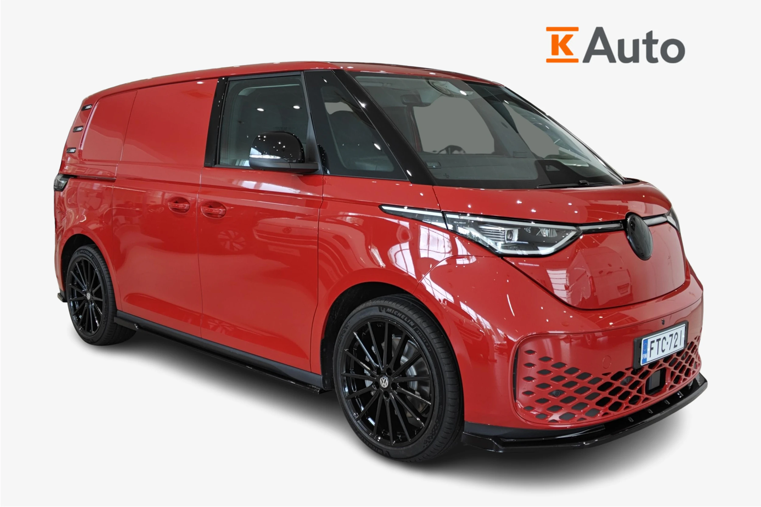 punainen Volkswagen ID. Buzz 2026 kuva 1.