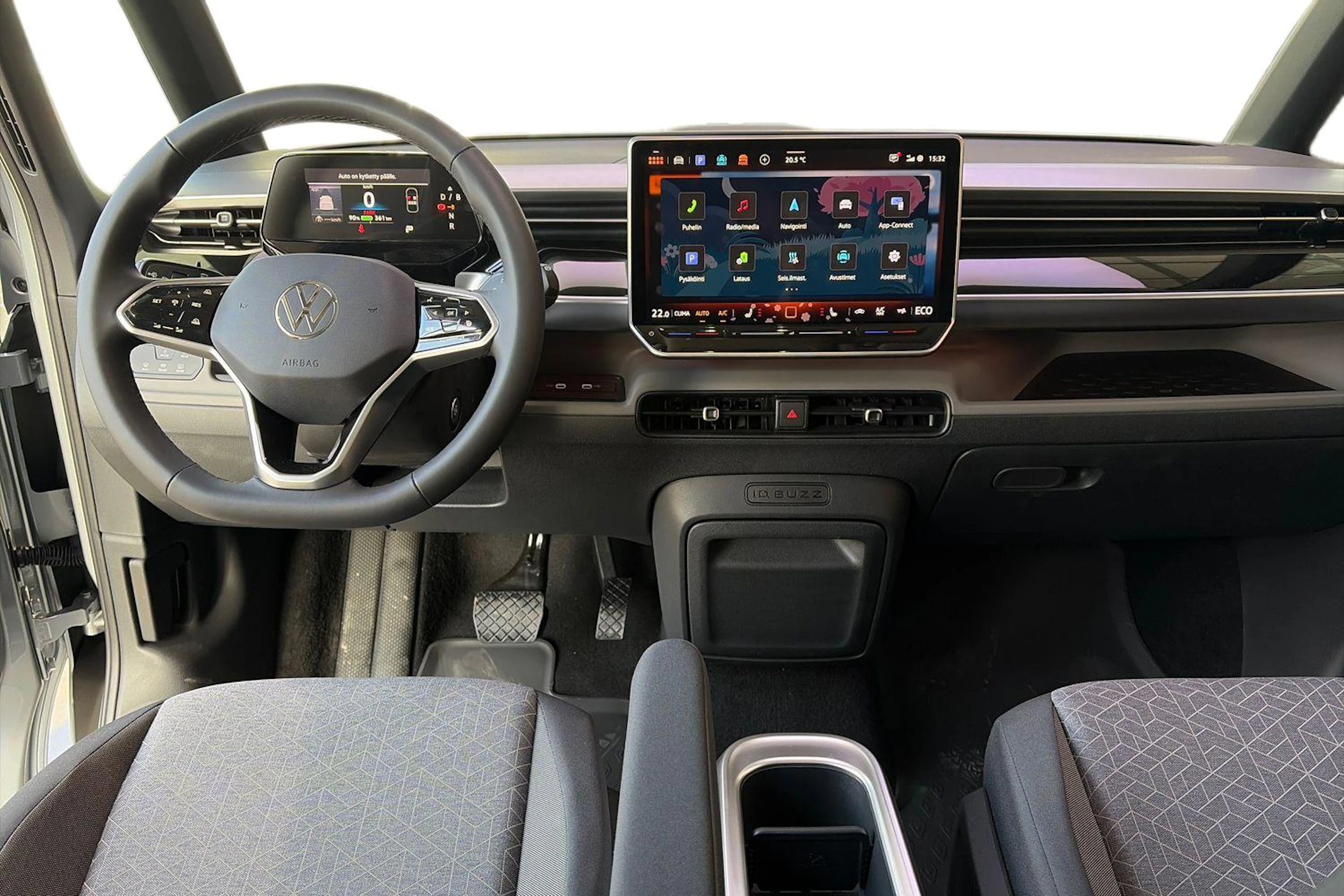 Harmaa Volkswagen ID. Buzz 2026 kuva 9.
