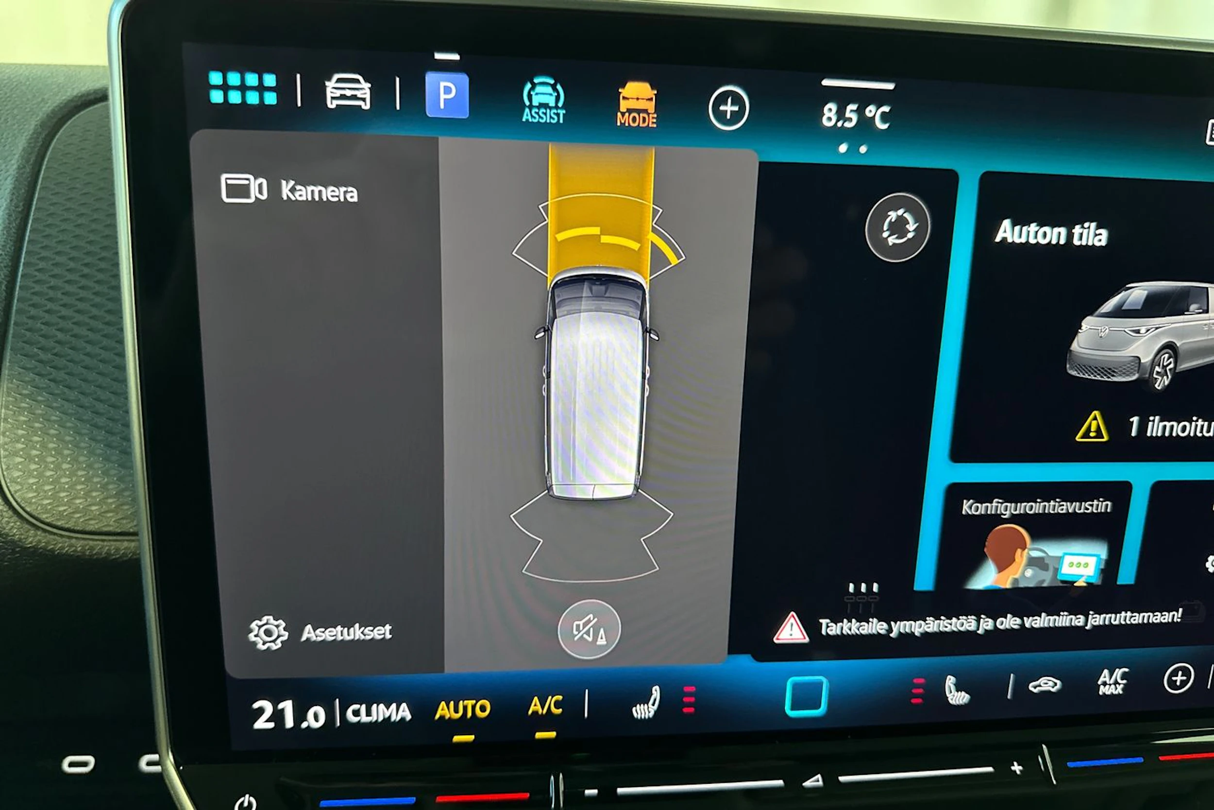 sininen Volkswagen ID. Buzz 2026 kuva 28.