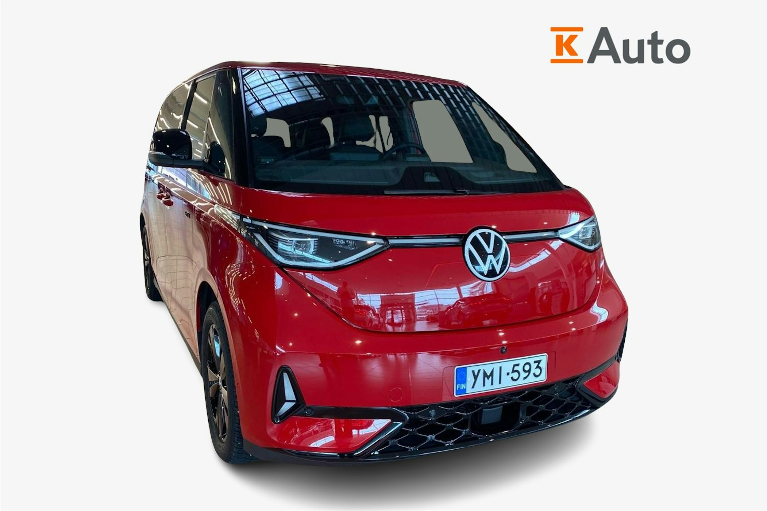 punainen Volkswagen ID. Buzz 2026 kuva 1.