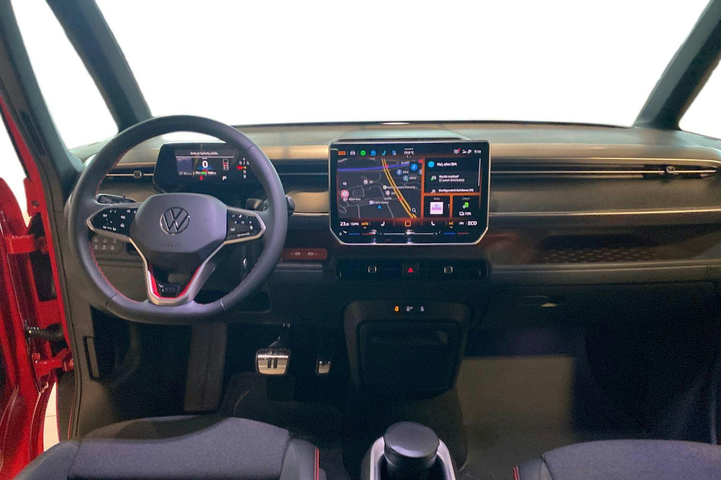 punainen Volkswagen ID. Buzz 2026 kuva 9.