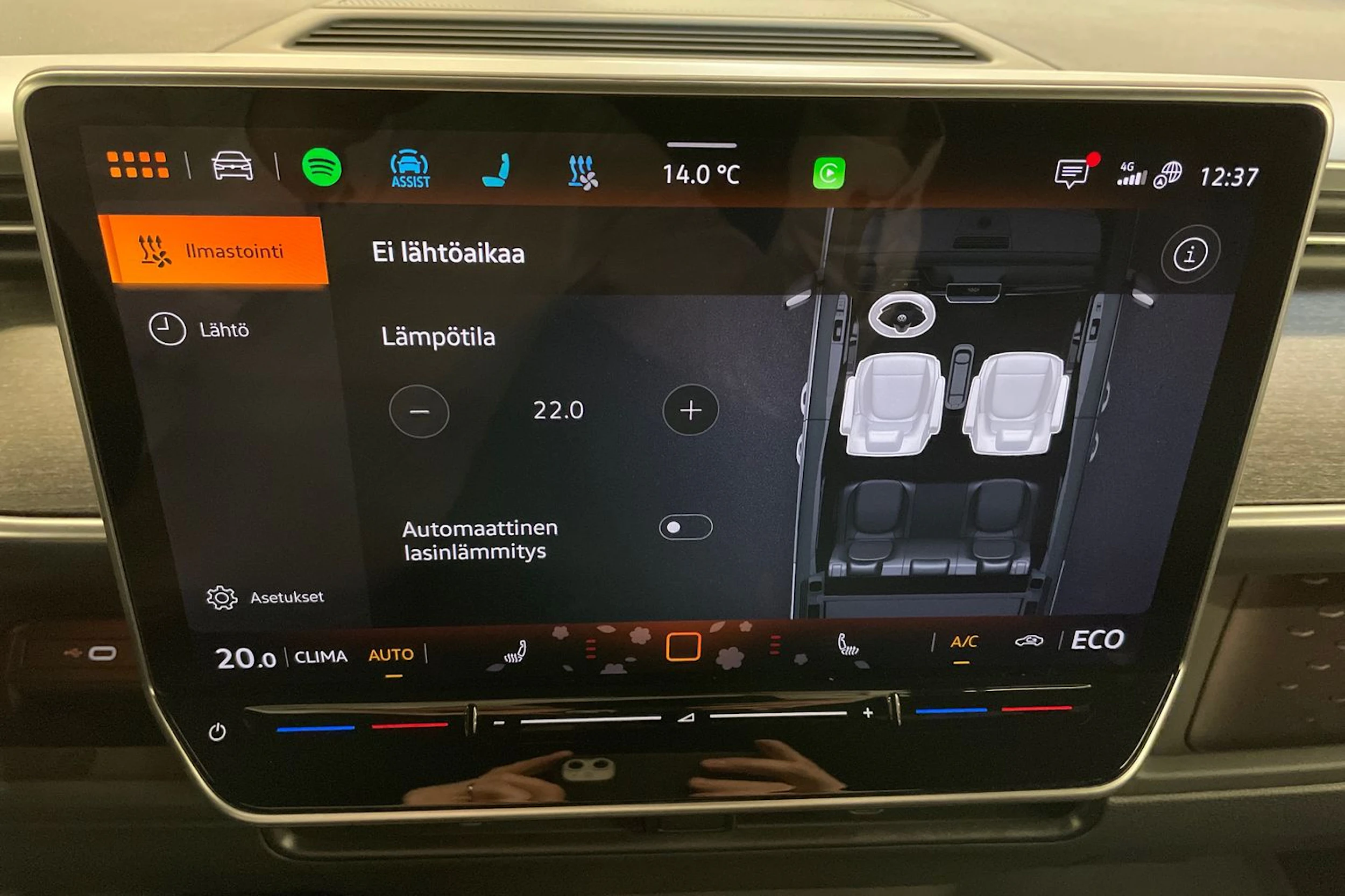 punainen Volkswagen ID. Buzz 2026 kuva 16.