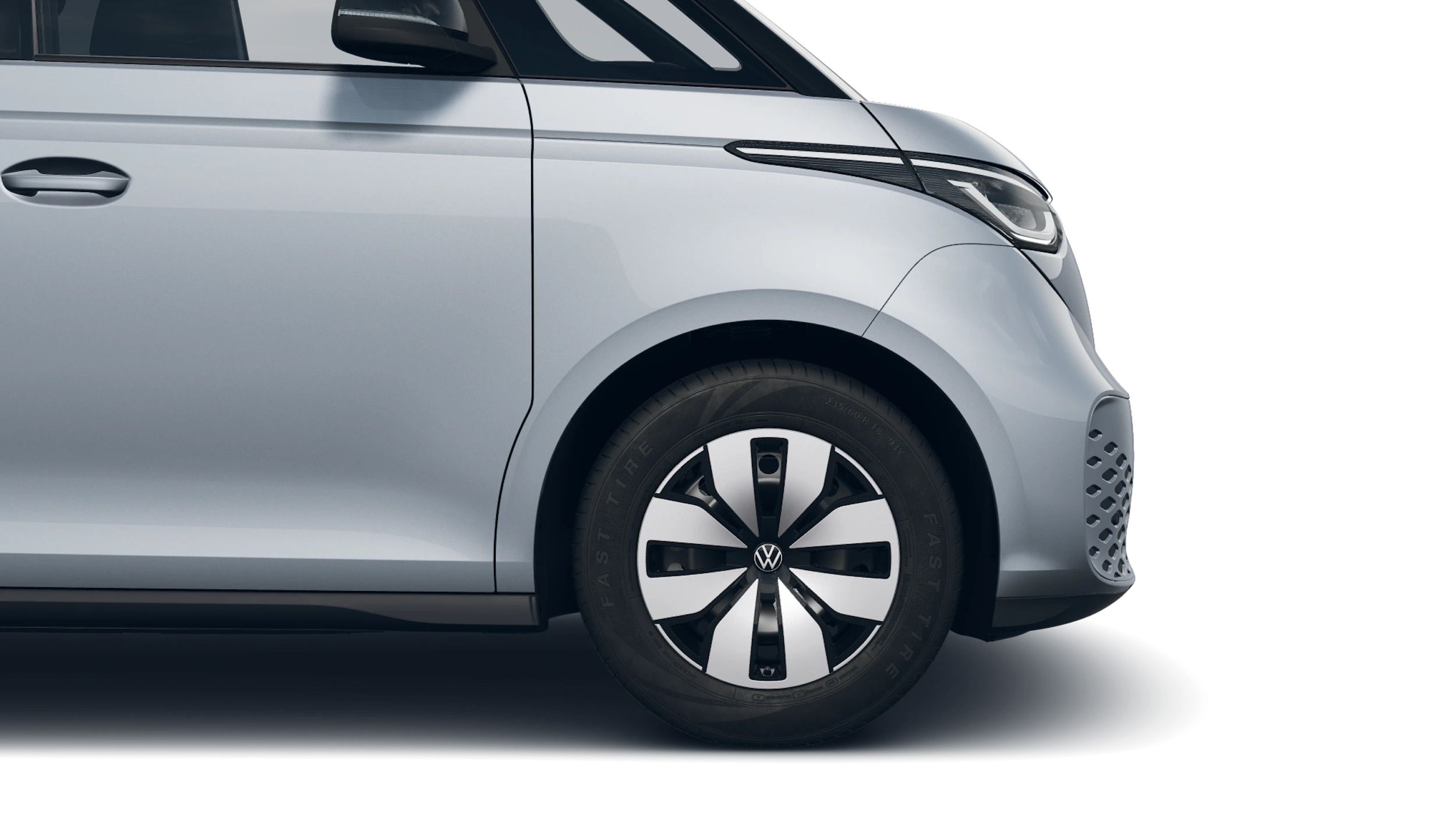 Mono Silver -hopea metalliväri Volkswagen ID. Buzz 2027 kuva 9.