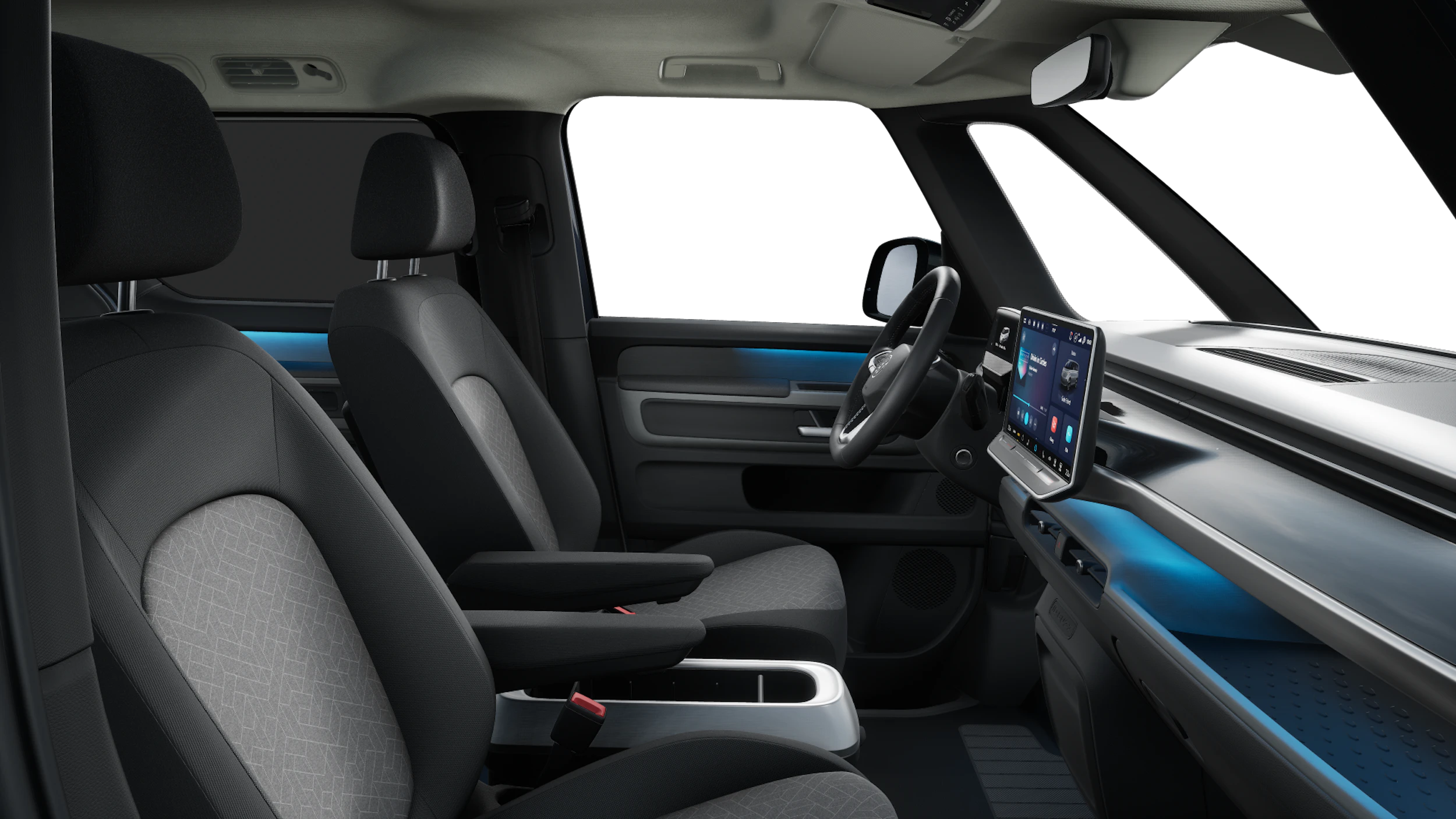 Starlight Blue -tummansininen metalliväri Volkswagen ID. Buzz 2027 kuva 11.