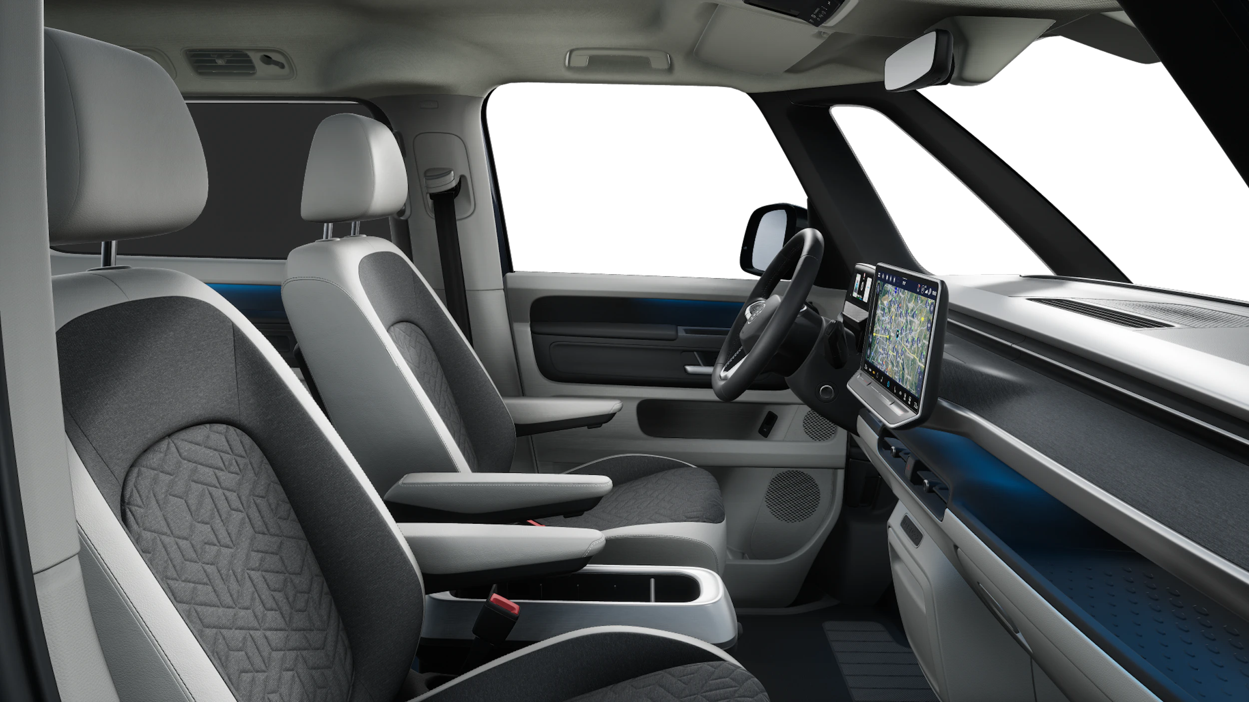 Starlight Blue -tummansininen metalliväri Volkswagen ID. Buzz 2027 kuva 11.