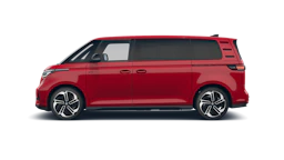 Cherry Red -punainen normaaliväri Volkswagen ID. Buzz 2027 kuva 4.
