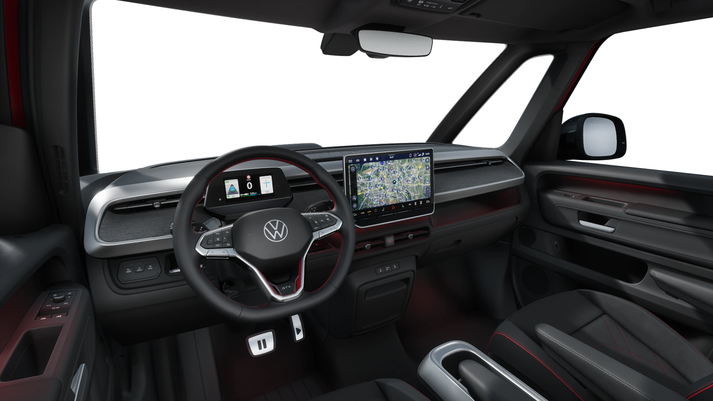 Cherry Red -punainen normaaliväri Volkswagen ID. Buzz 2027 kuva 10.