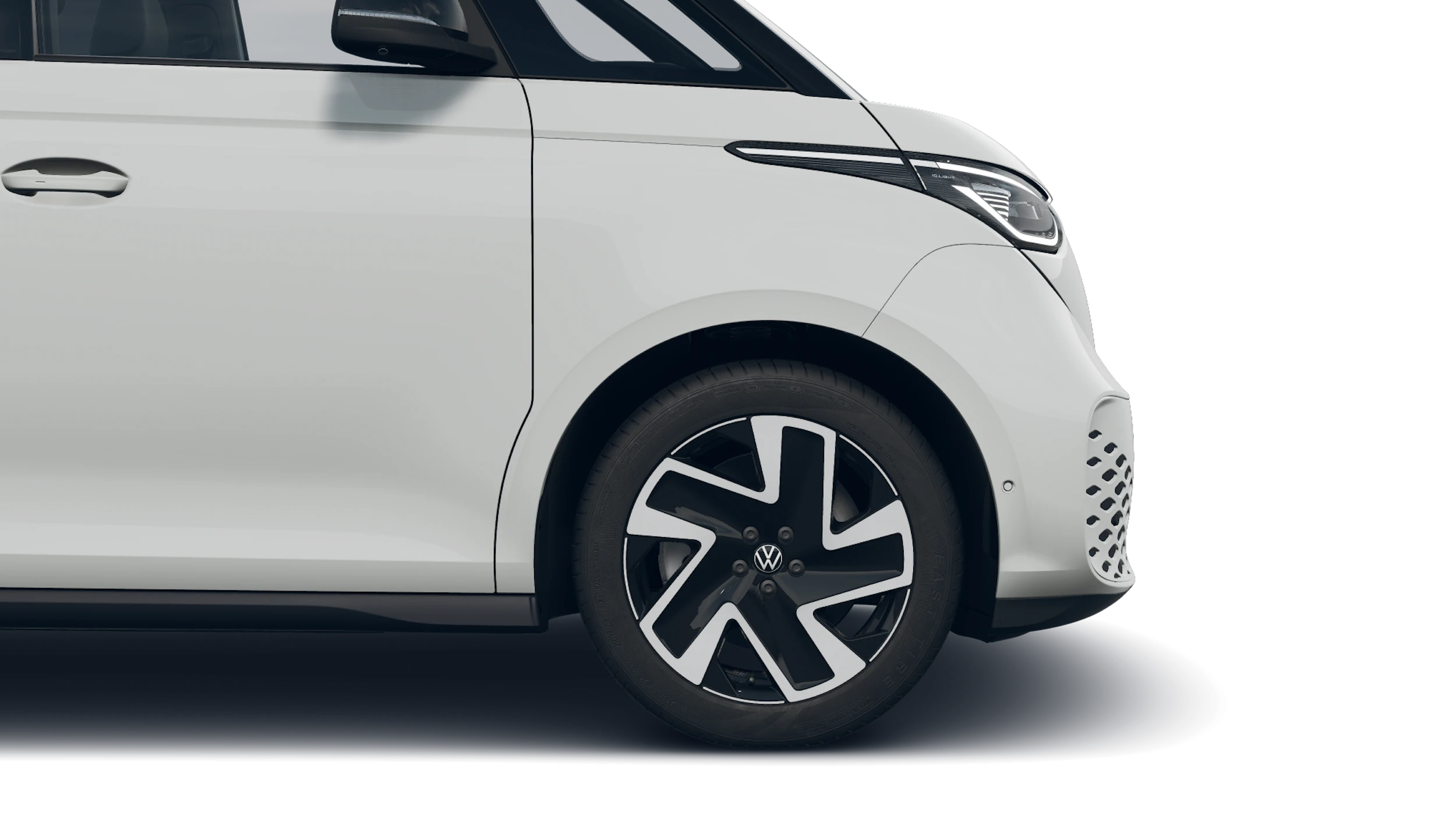 Candy White -valkoinen normaaliväri Volkswagen ID. Buzz 2027 kuva 9.