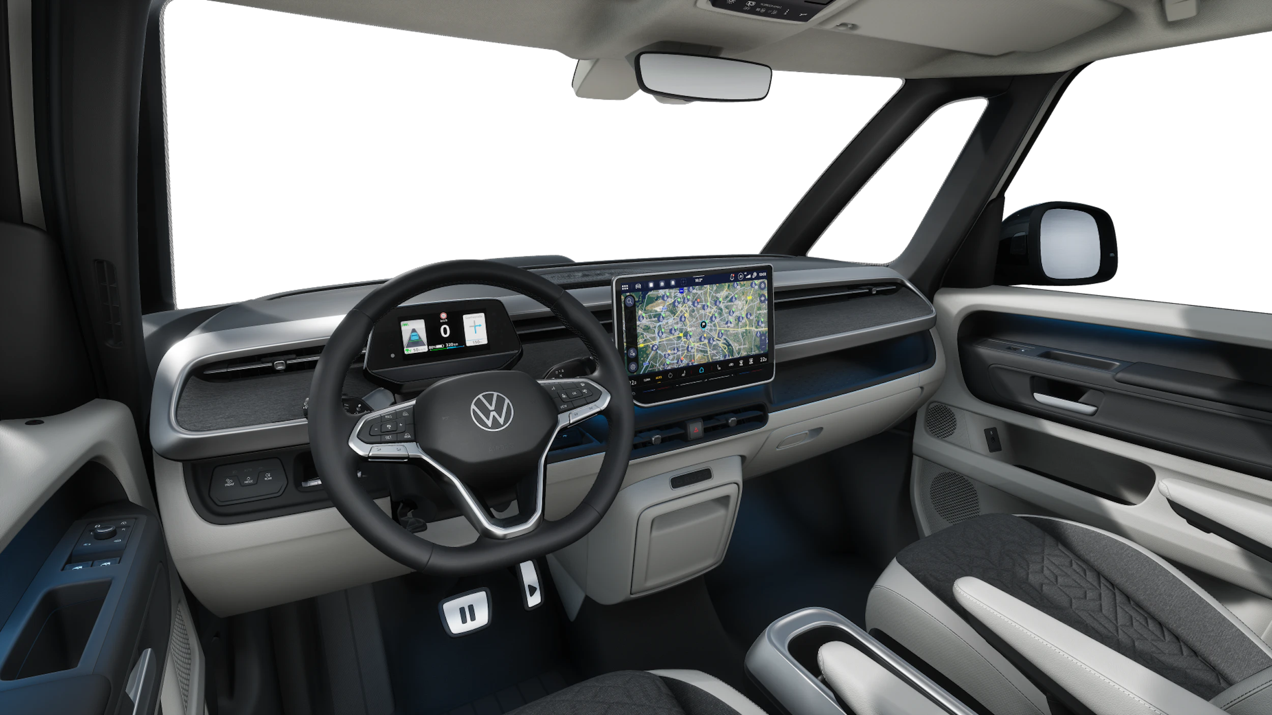 Candy White -valkoinen normaaliväri Volkswagen ID. Buzz 2027 kuva 10.