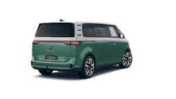 Candy White -valkoinen normaaliväri - Bay Leaf Green -vihreä metalliväri Volkswagen ID. Buzz 2027 kuva 7.