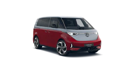 Mono Silver/Cherry Red -kaksivärimaalaus Volkswagen ID. Buzz 2027 kuva 1.