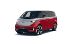 Mono Silver/Cherry Red -kaksivärimaalaus Volkswagen ID. Buzz 2027 kuva 3.