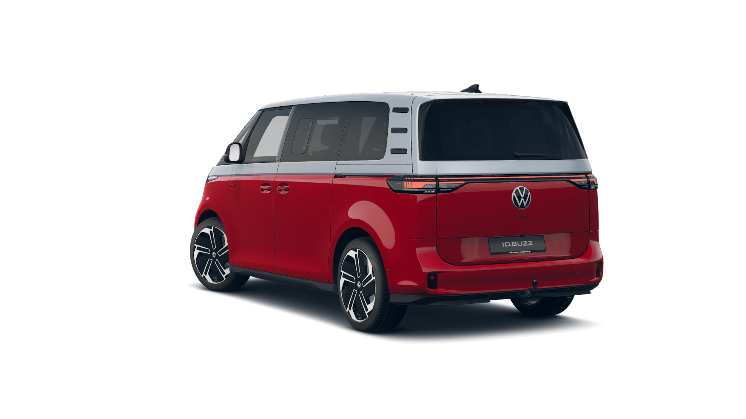 Mono Silver/Cherry Red -kaksivärimaalaus Volkswagen ID. Buzz 2027 kuva 5.