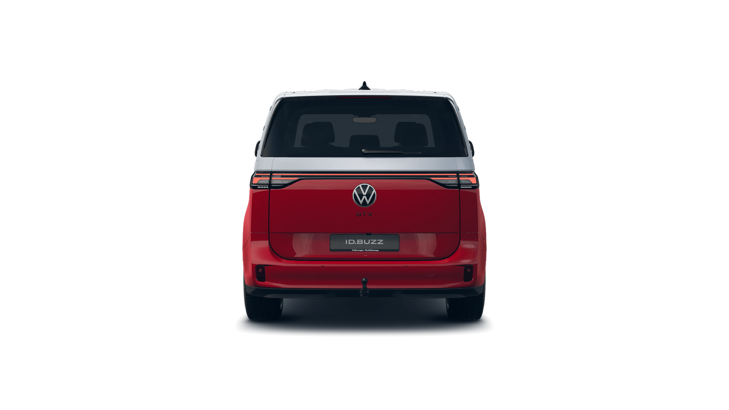 Mono Silver/Cherry Red -kaksivärimaalaus Volkswagen ID. Buzz 2027 kuva 6.