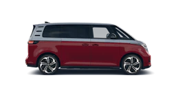 Mono Silver/Cherry Red -kaksivärimaalaus Volkswagen ID. Buzz 2027 kuva 8.