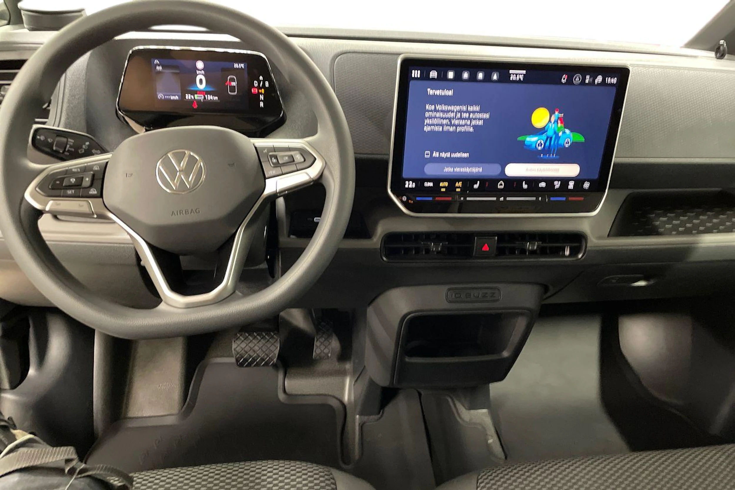valkoinen Volkswagen ID. Buzz Cargo 2027 kuva 9.