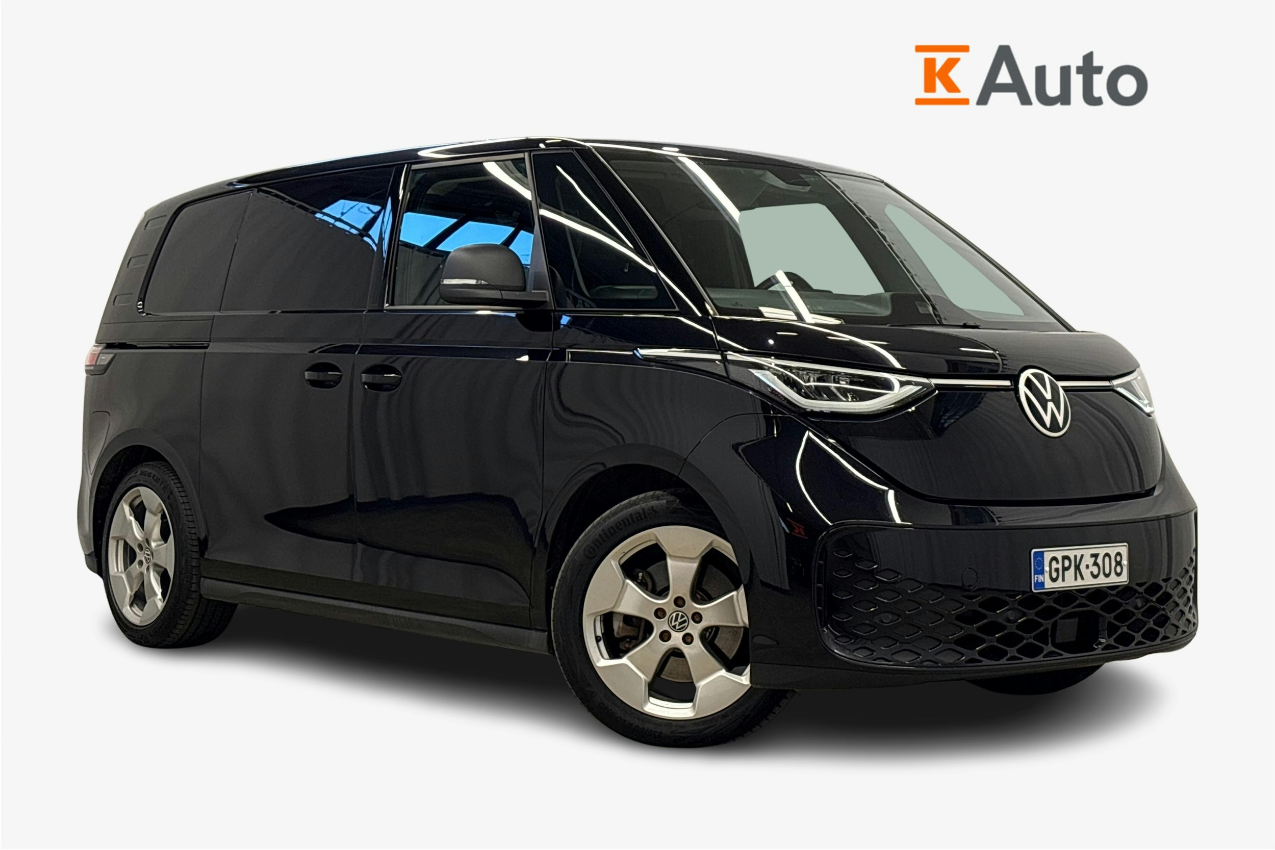musta Volkswagen ID. Buzz Cargo 2023 kuva 1.